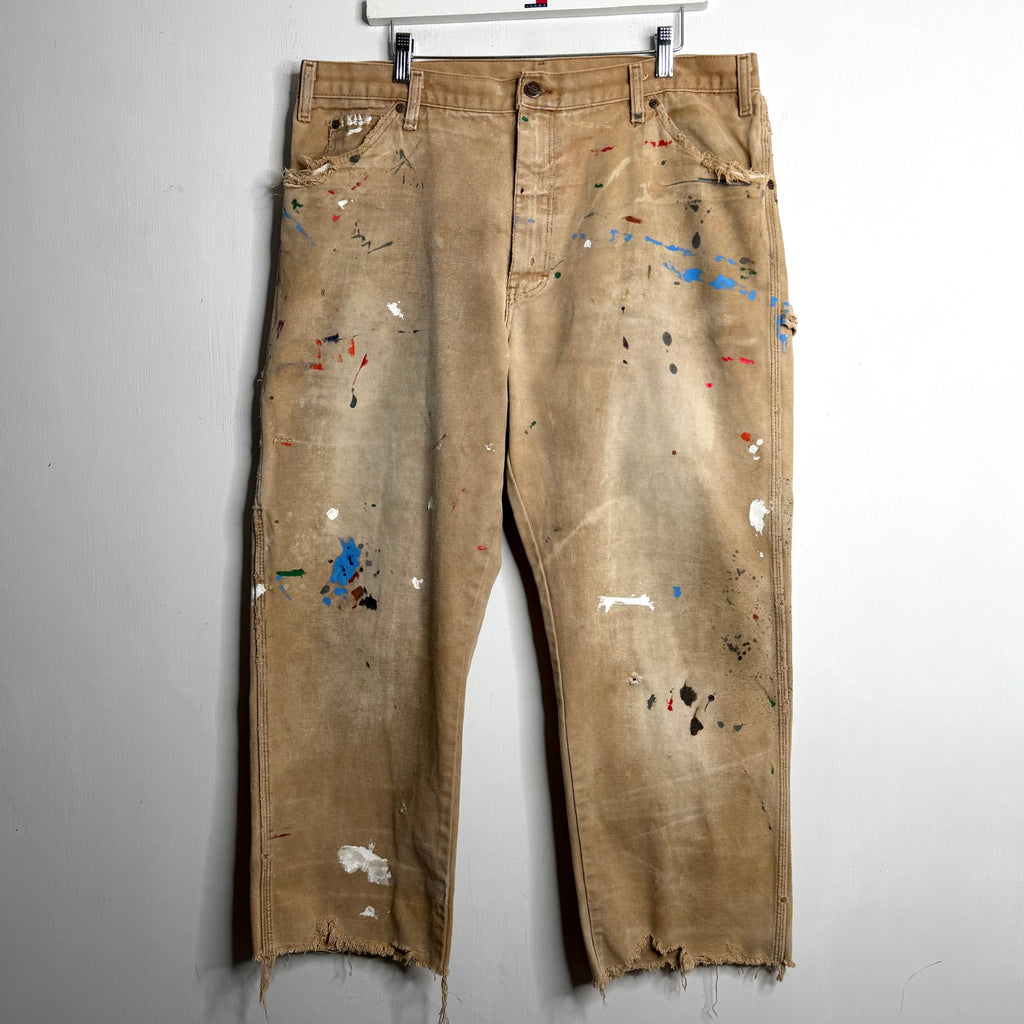 Dickies Painted Carpenter Pants - Early 00s - 38X27