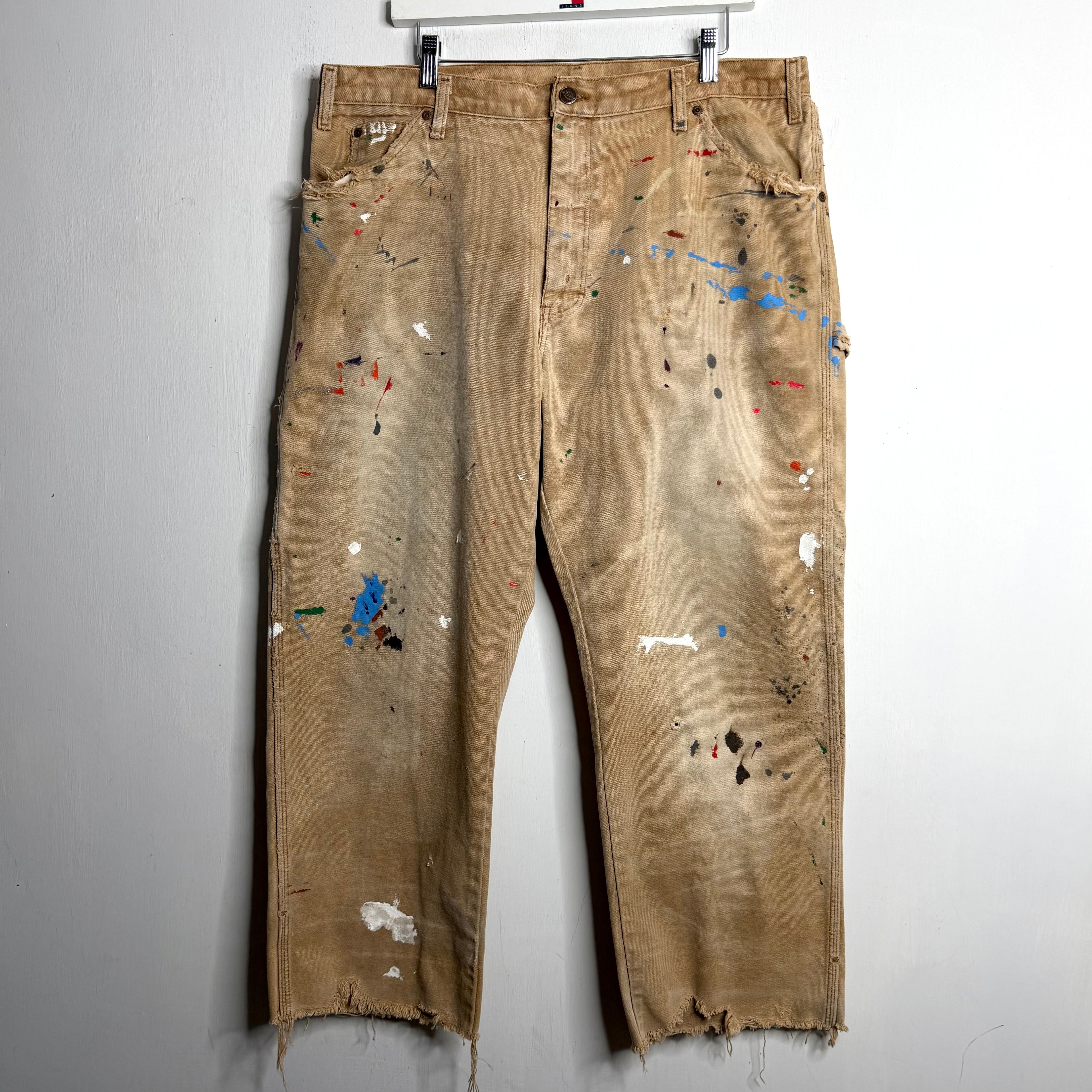 Dickies Painted Carpenter Pants - Early 00s - 38X27
