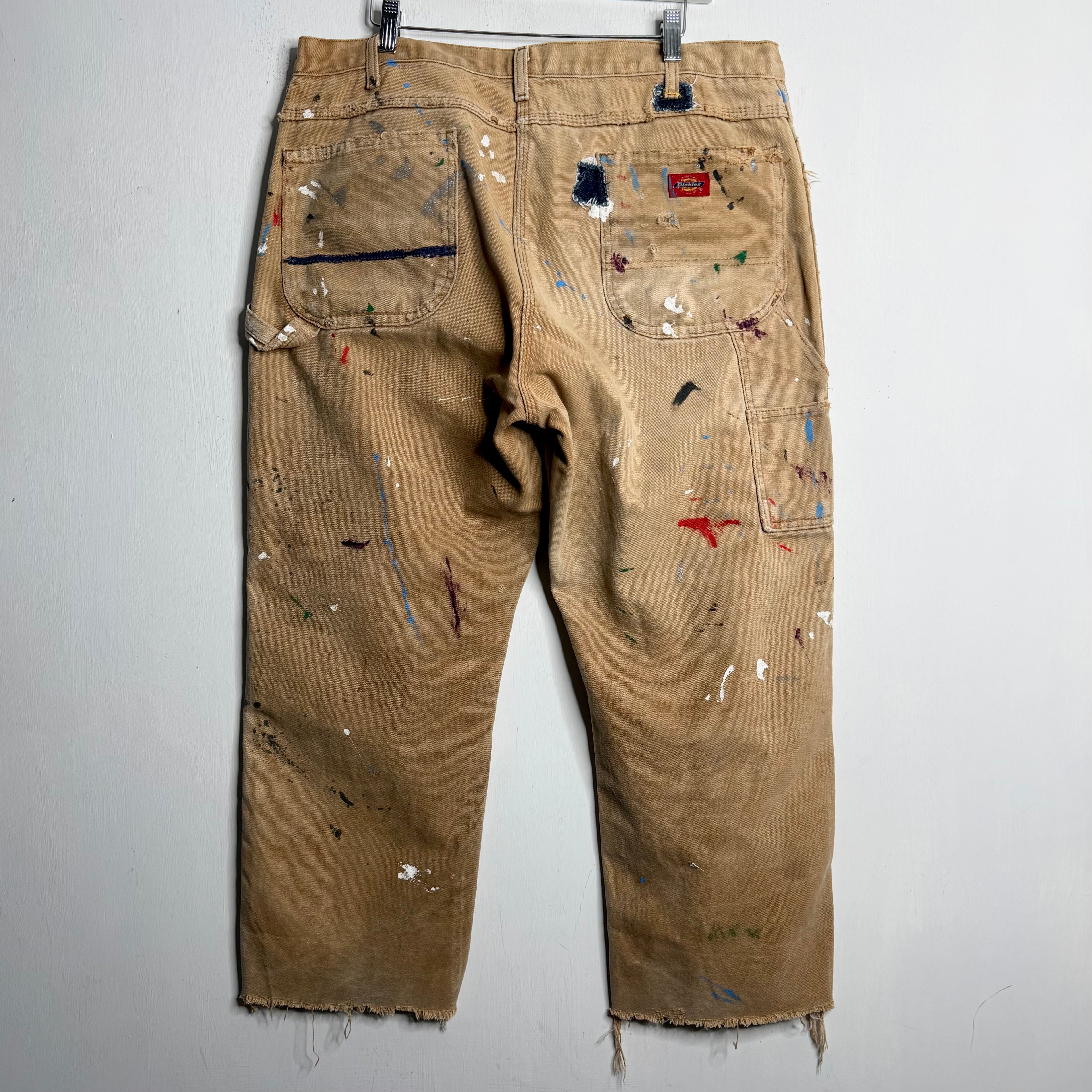 Dickies Painted Carpenter Pants - Early 00s - 38X27