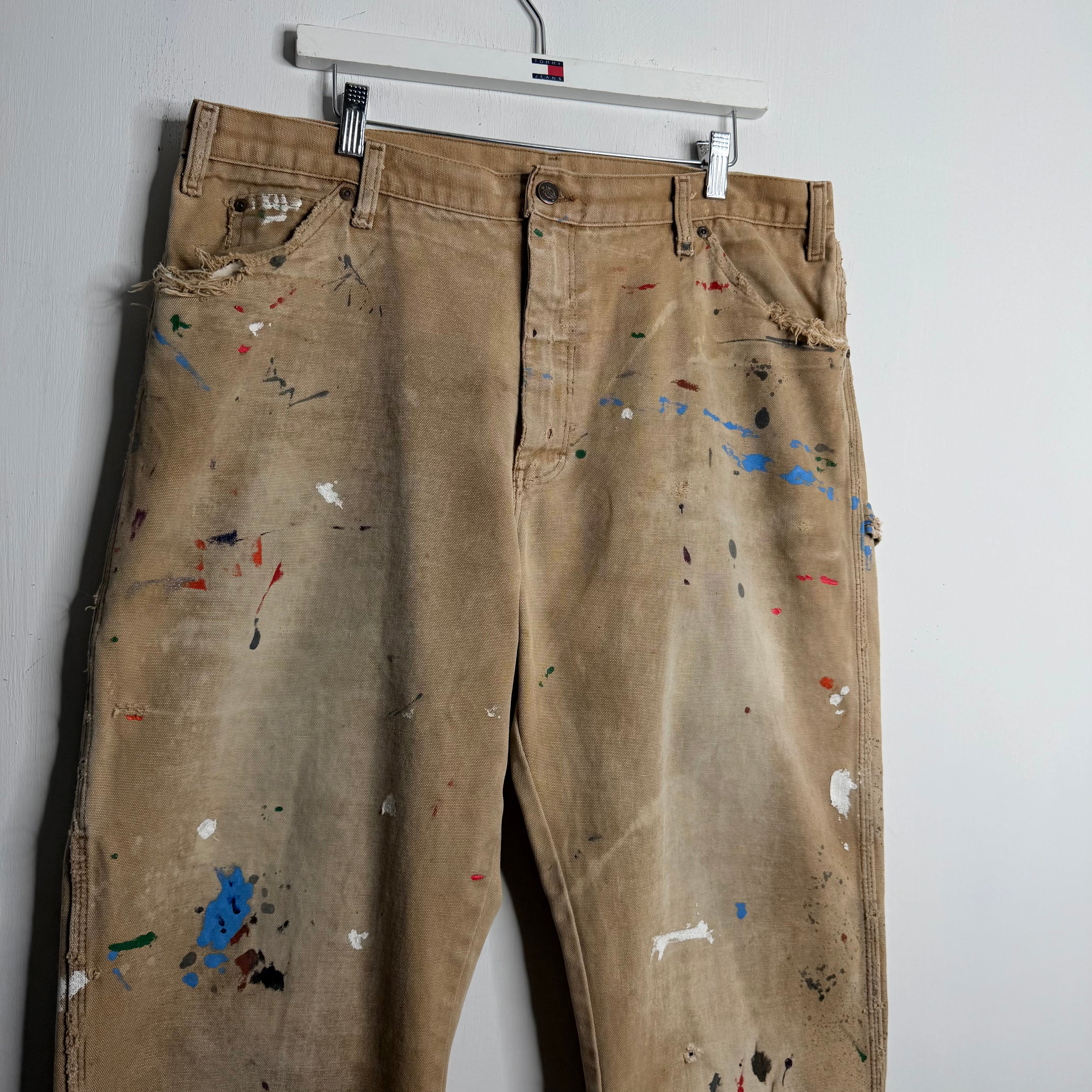 Dickies Painted Carpenter Pants - Early 00s - 38X27