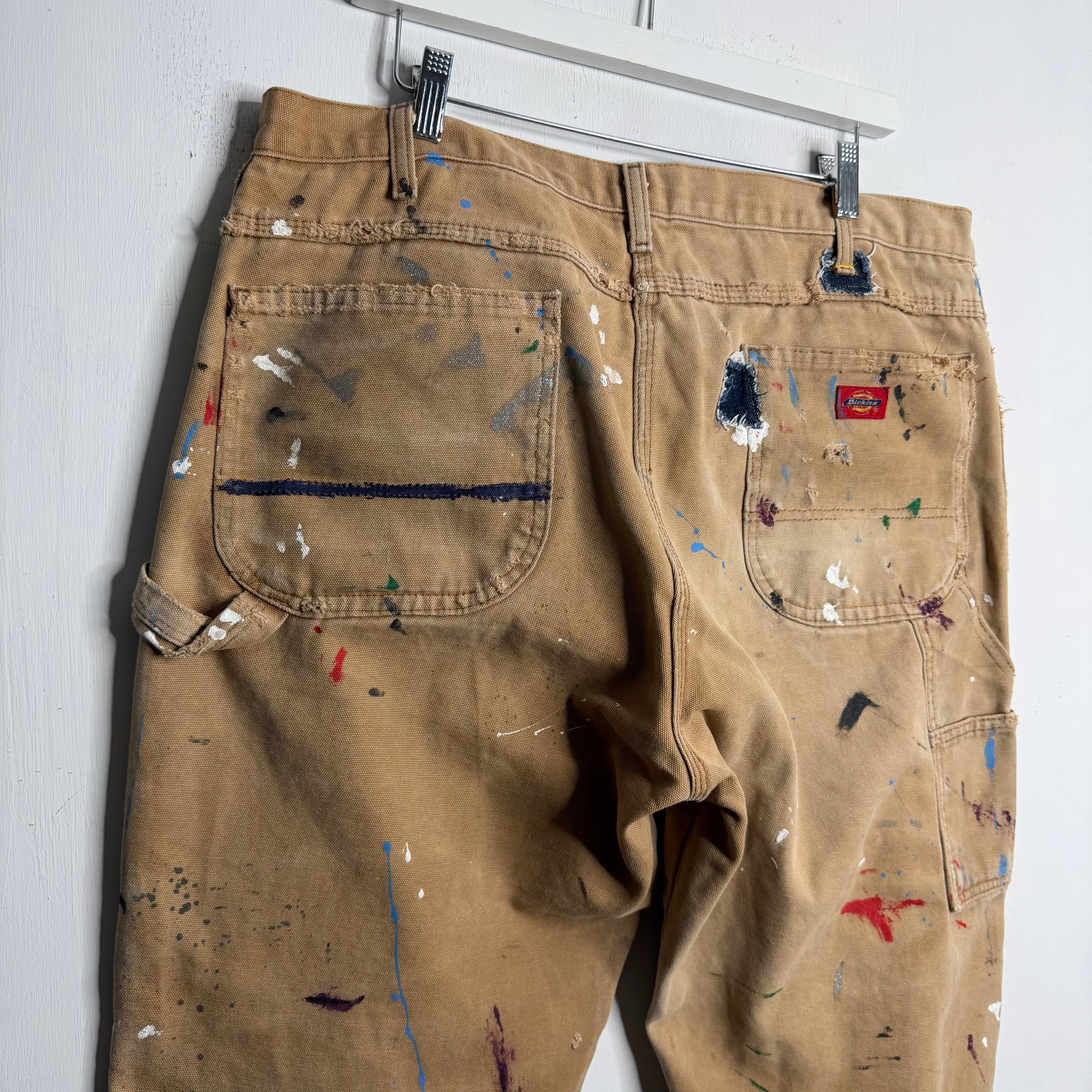 Dickies Painted Carpenter Pants - Early 00s - 38X27