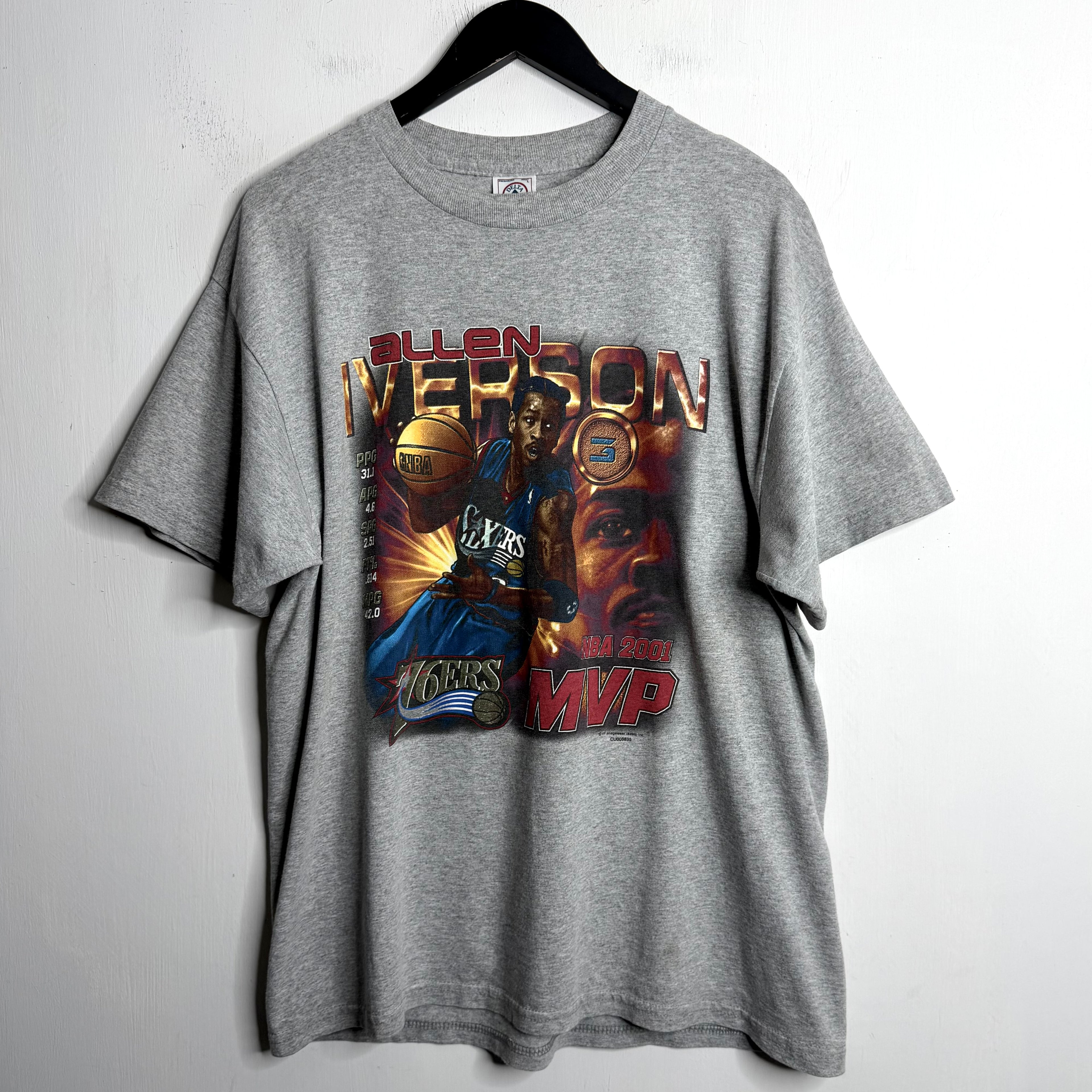 Allen Iverson 'NBA MVP' - 2001 - XL