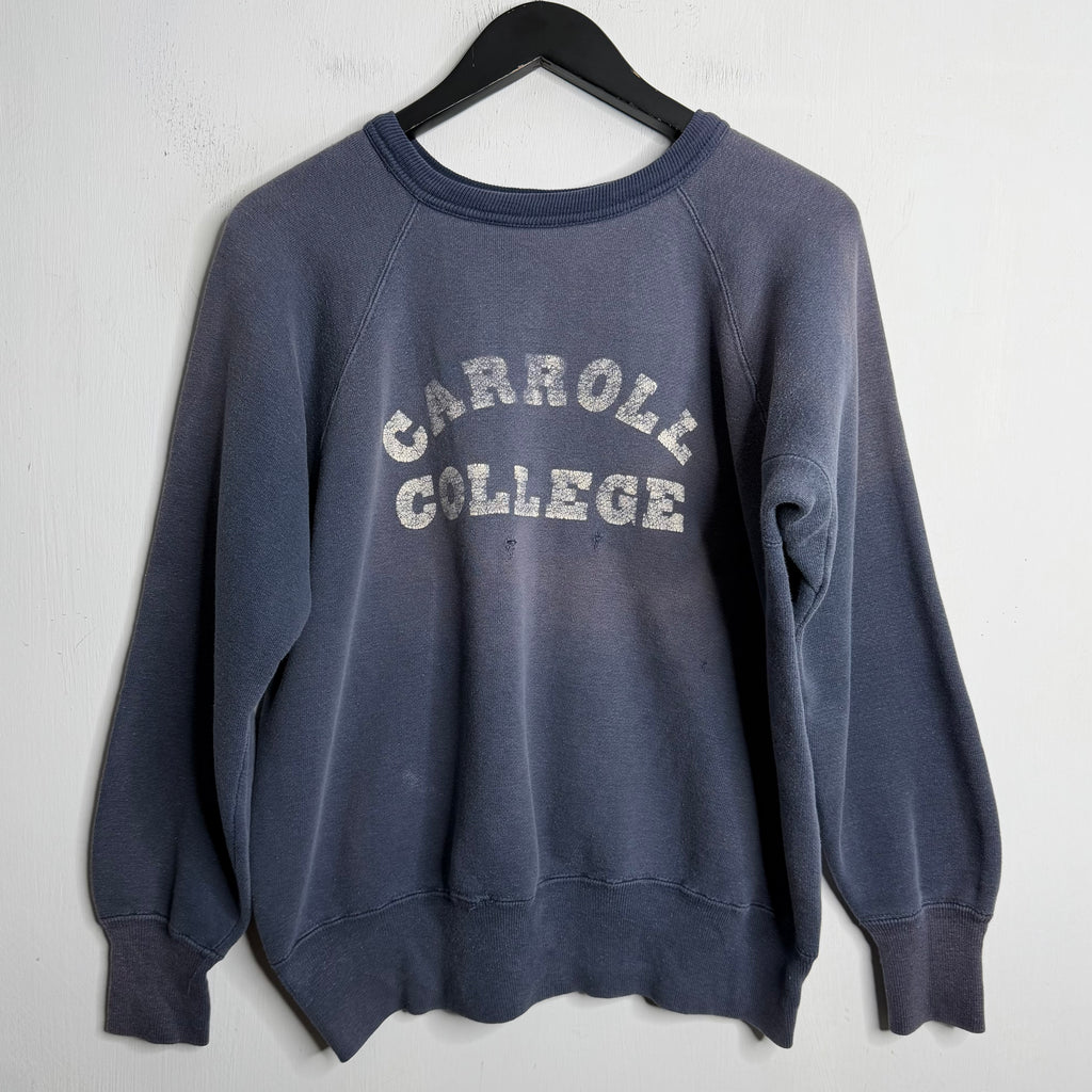 Carroll College Crewneck - 1960s - S