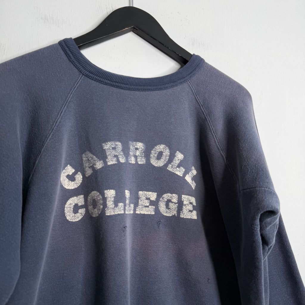 Carroll College Crewneck - 1960s - S