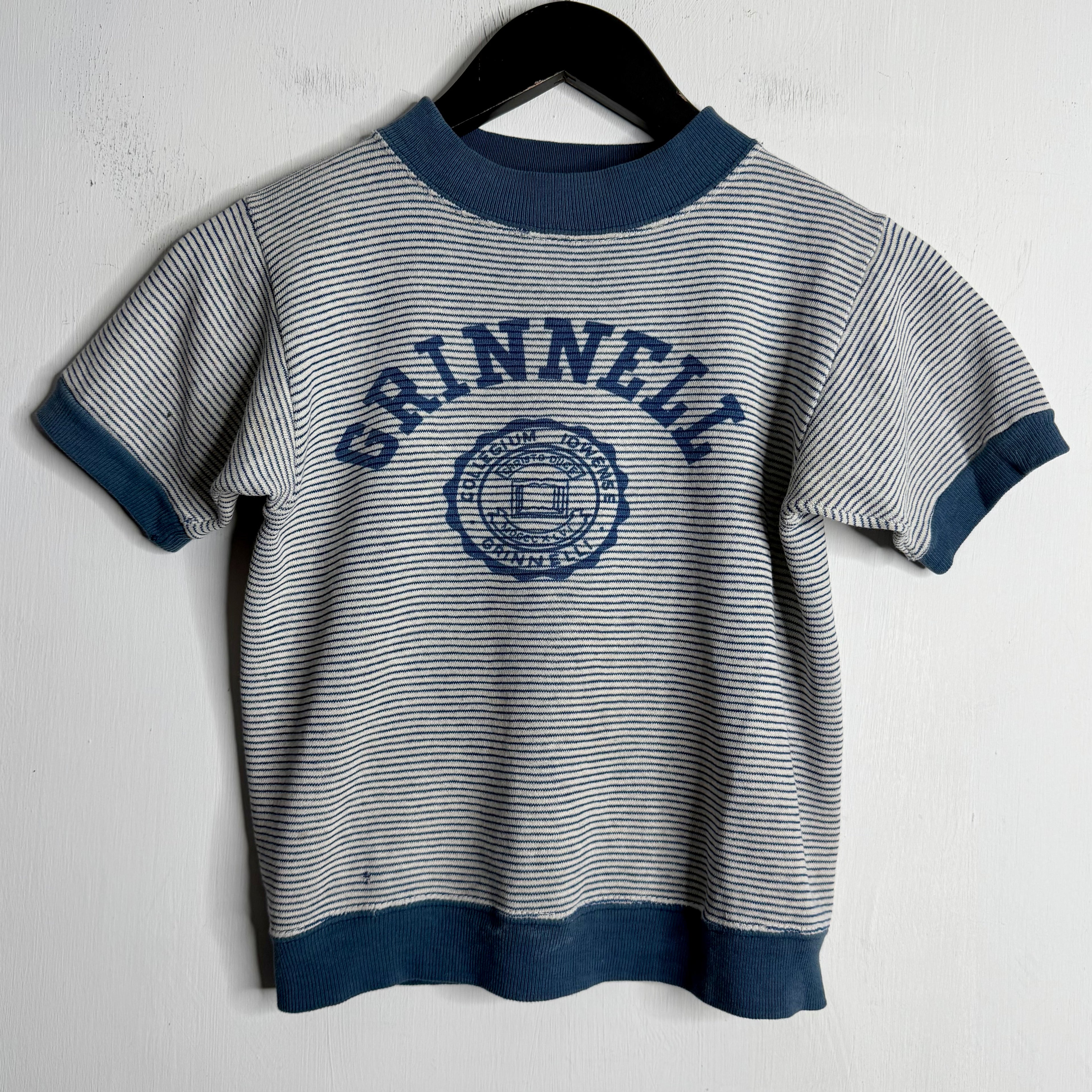 Kids 'Grinnell College' Crewneck - 1960s - 8-10 Years