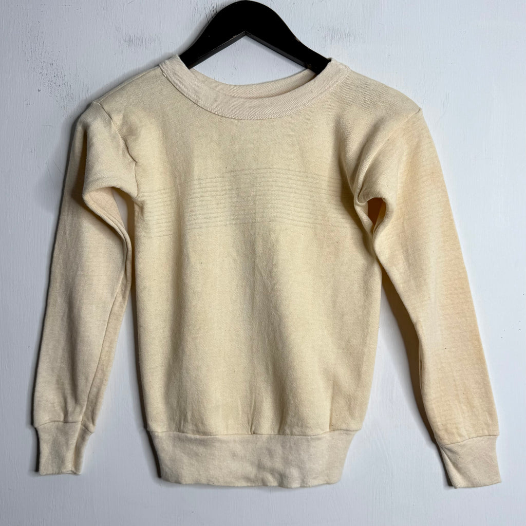 Kids Striped Crewneck - 1970s - 5-6 Years