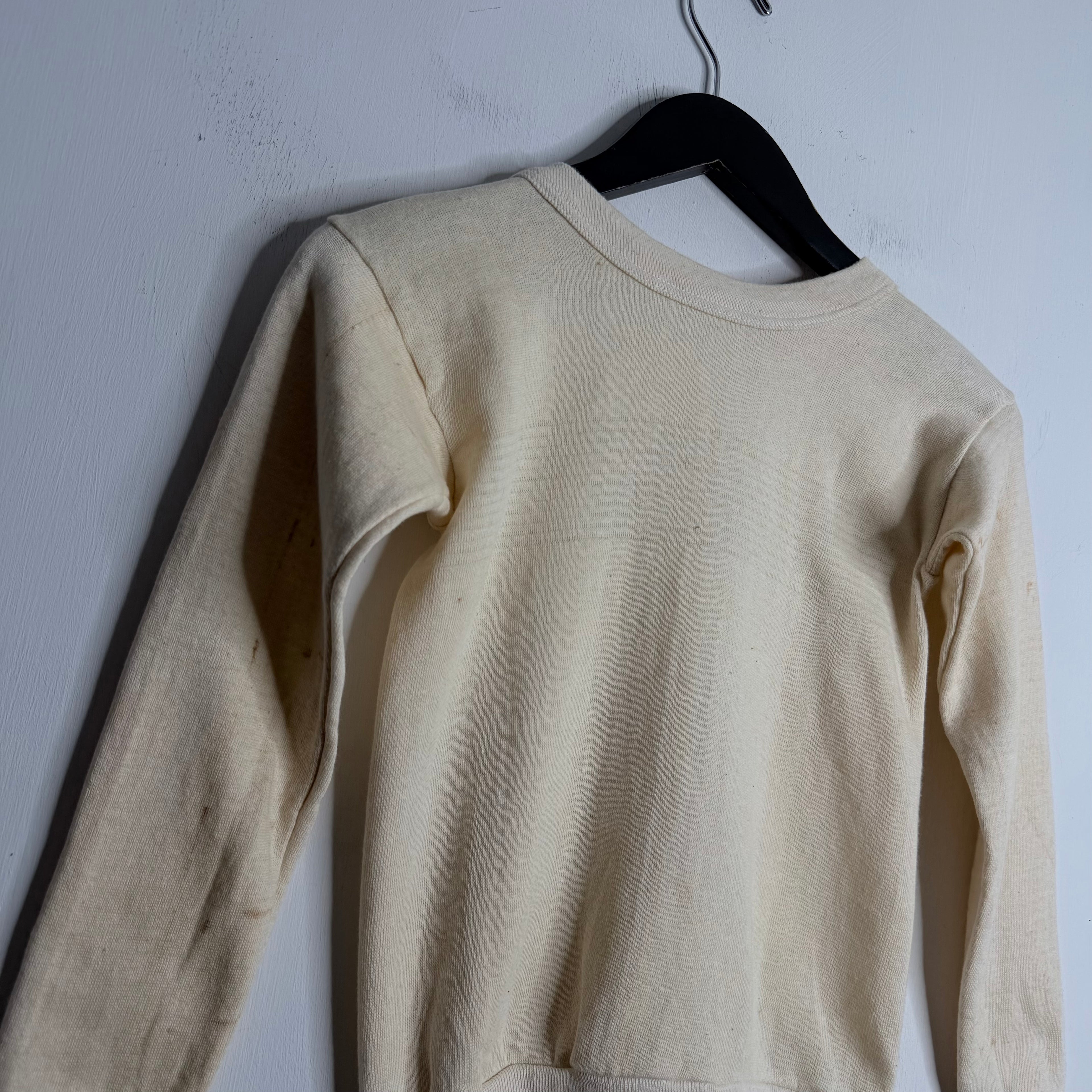 Kids Striped Crewneck - 1970s - 5-6 Years