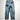 Big Mac Repaired Denim Carpenter Pants - 1960s