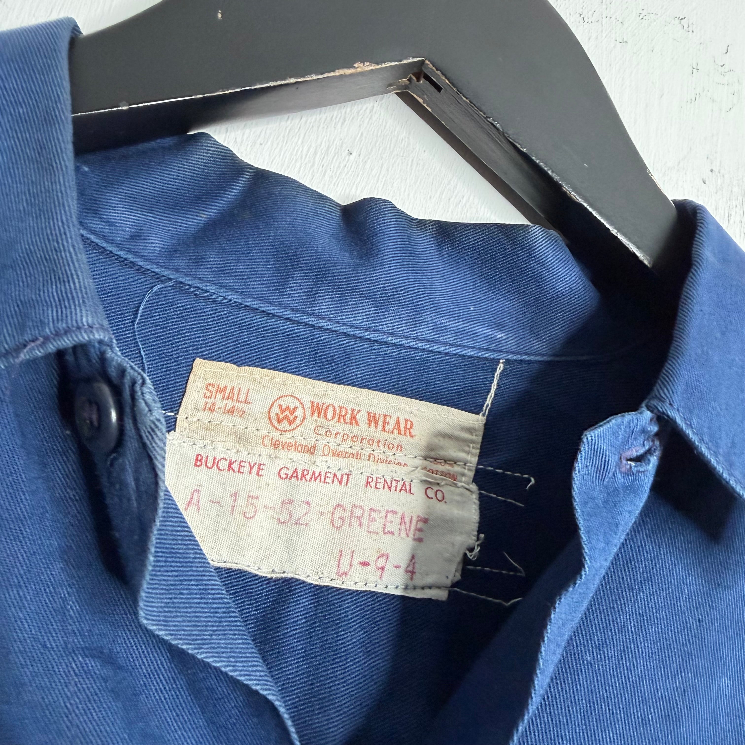 Buckeye Garment 'Greene' Work Shirt - 1970s - M