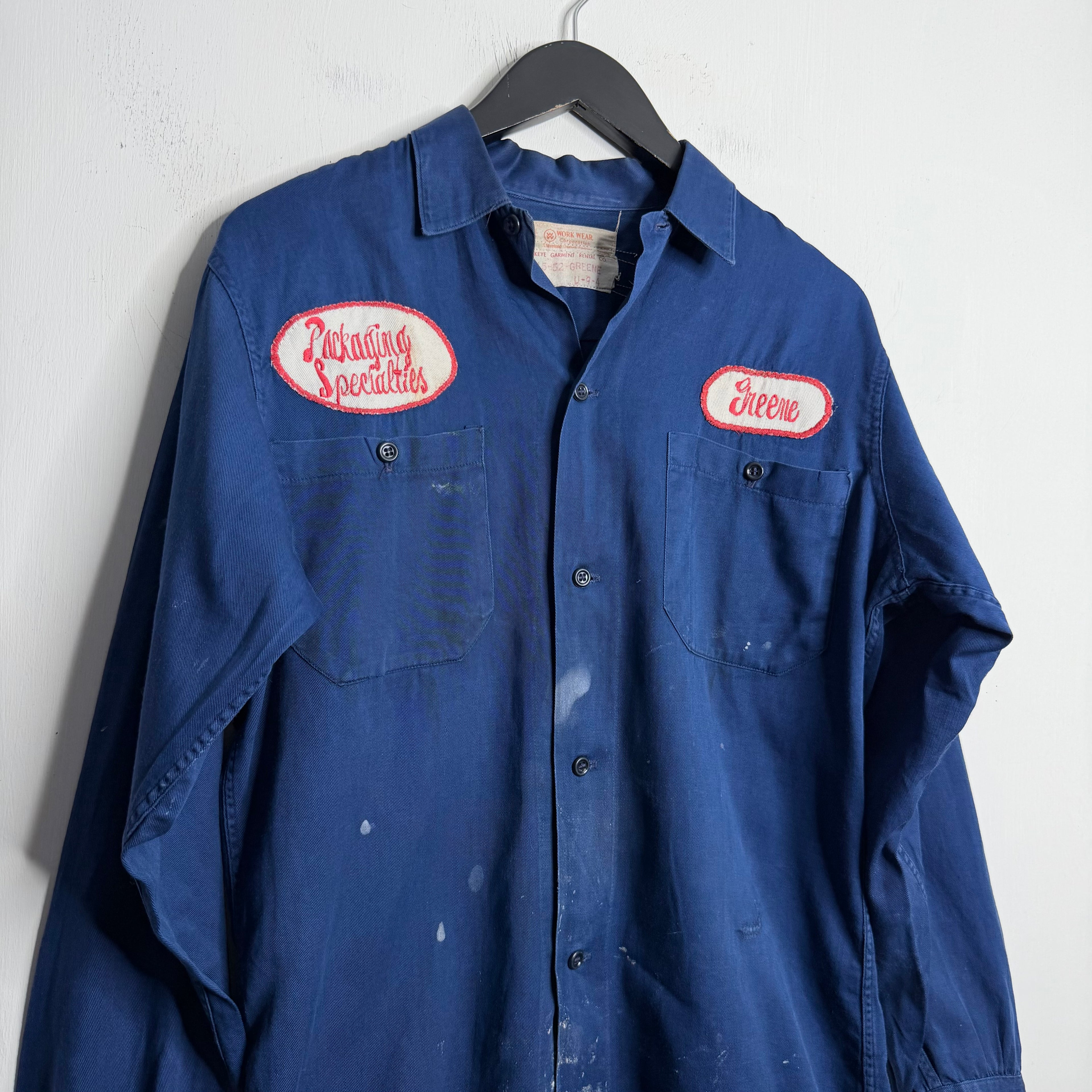 Buckeye Garment 'Greene' Work Shirt - 1970s - M