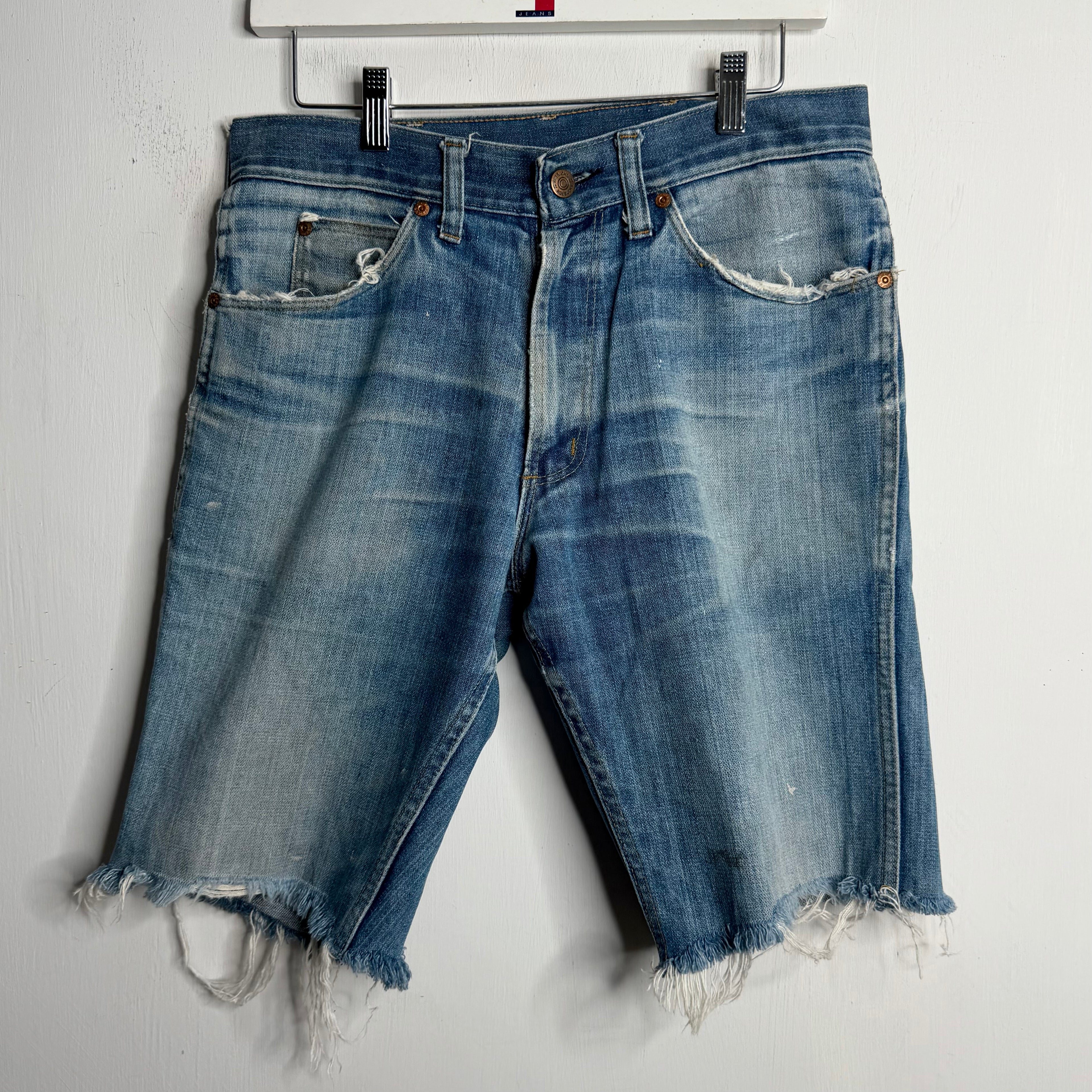 Roebucks Cut Off Denim Shorts - 1960s - 31
