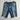 Roebucks Cut Off Denim Shorts - 1960s