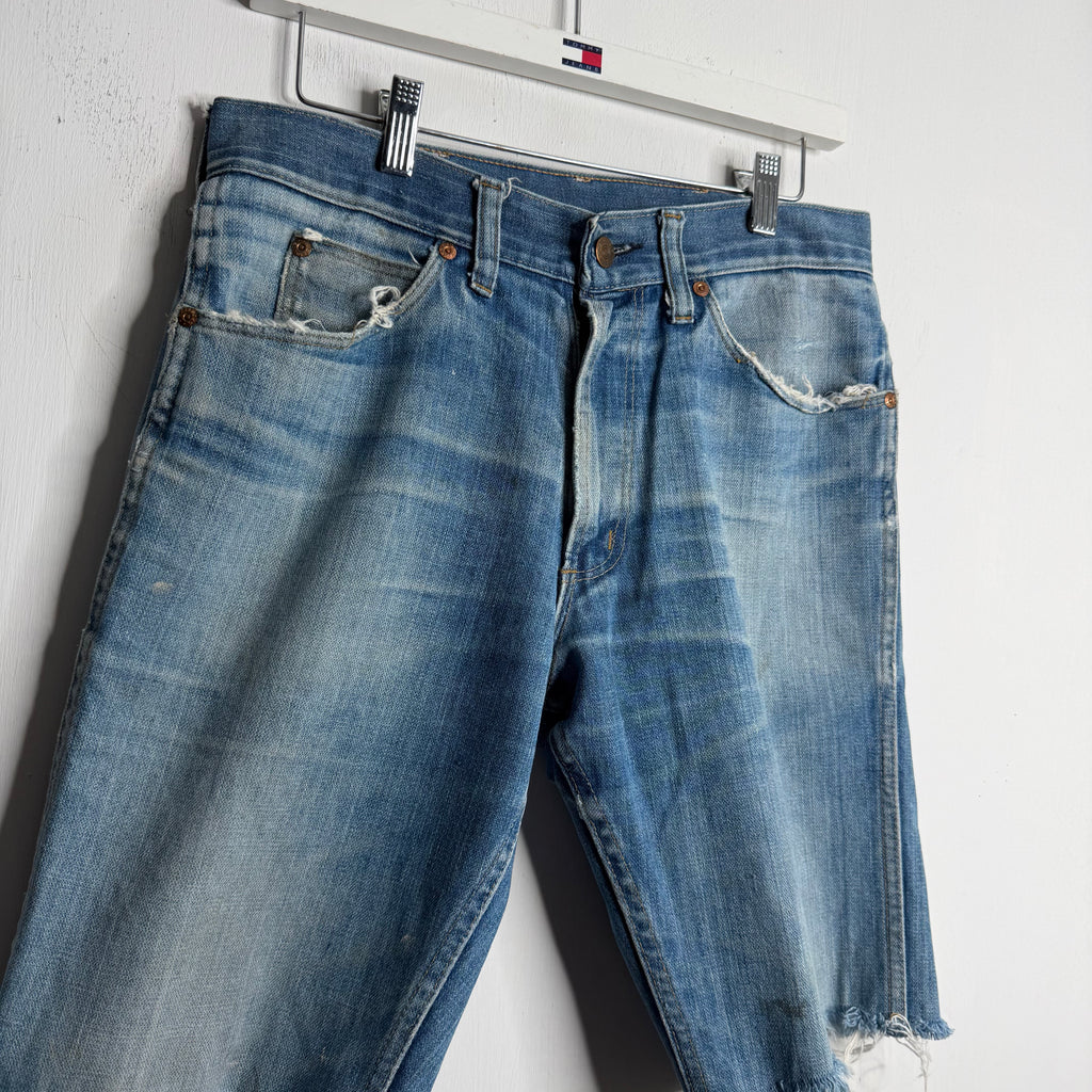 Roebucks Cut Off Denim Shorts - 1960s - 31