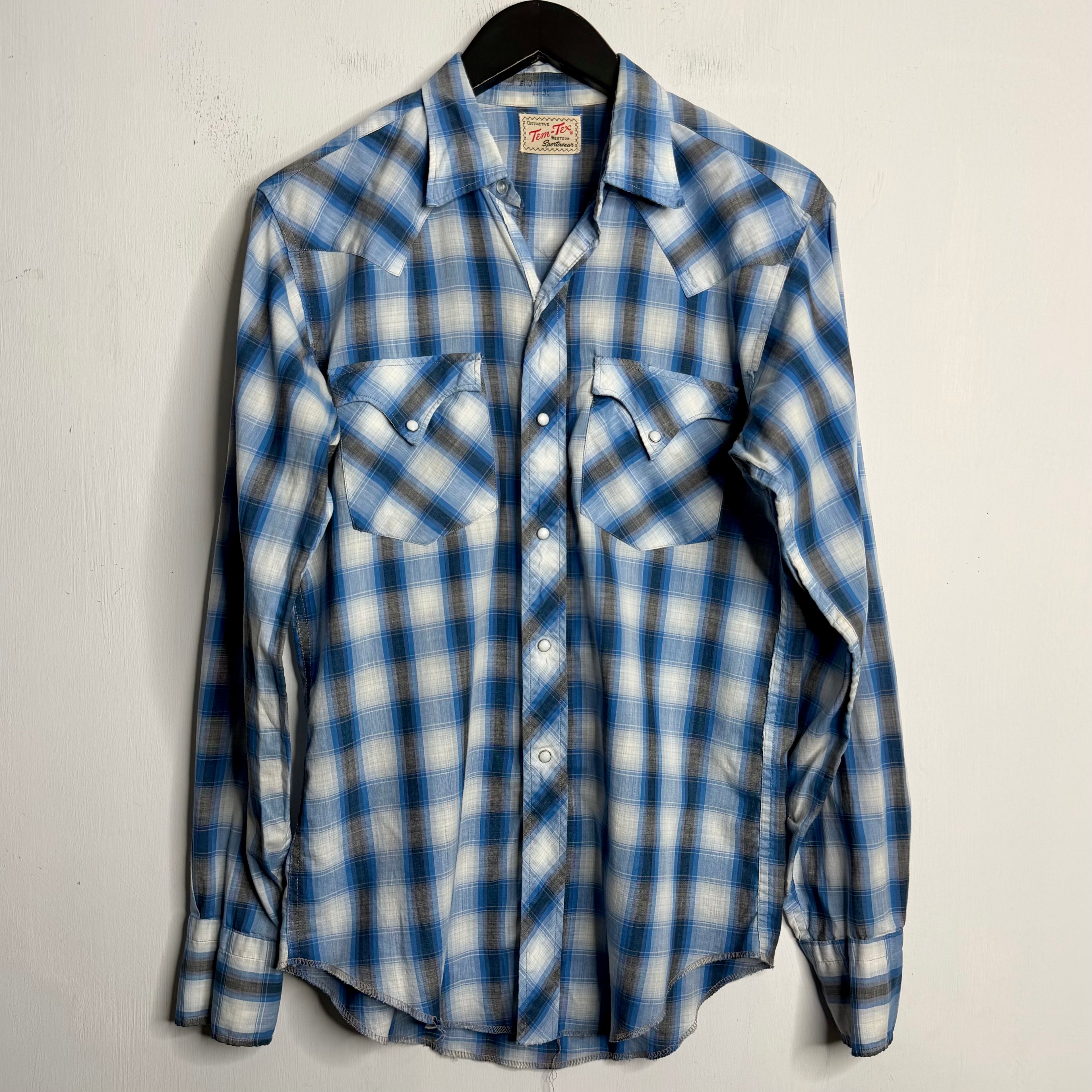 Tem-Tex Western Shirt - 1960's - M