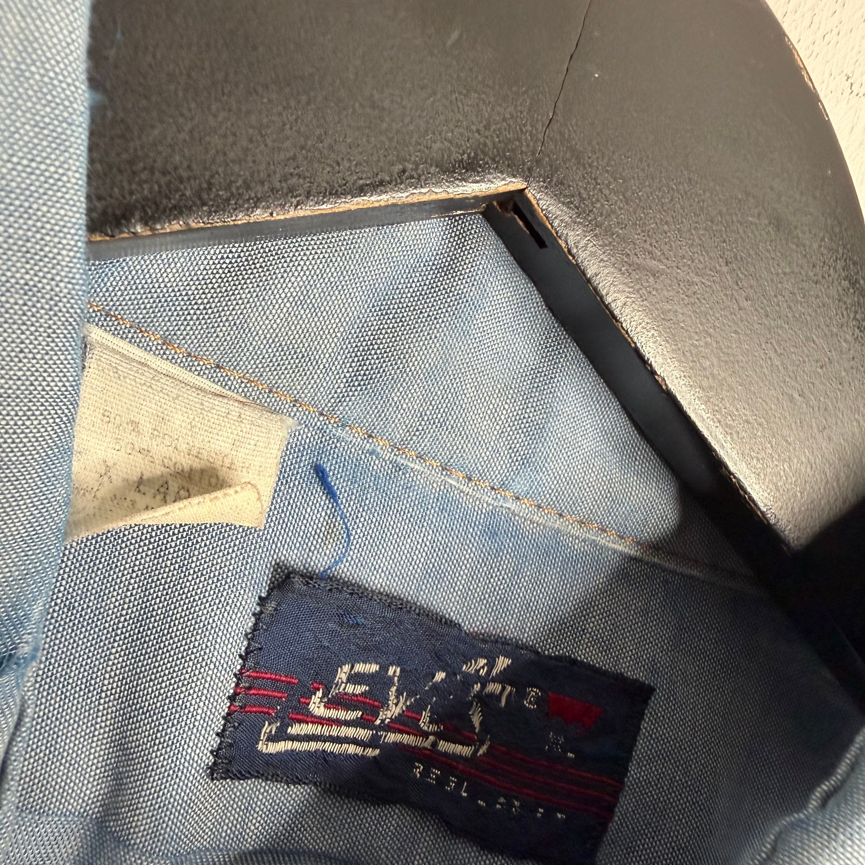 Levi's Repaired Chambray Shirt - 1980s - XL/XXL