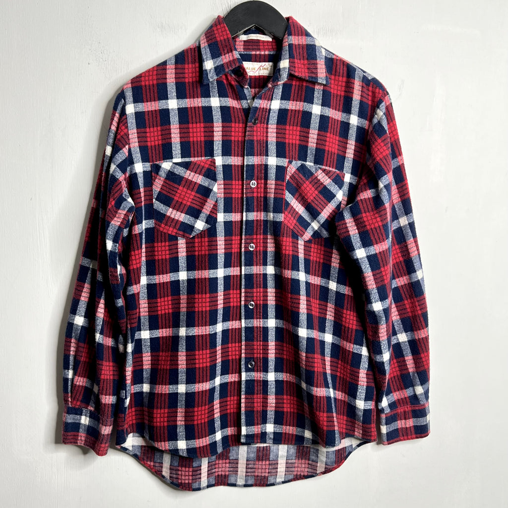 Value Line Flannel Shirt - 1980s - M