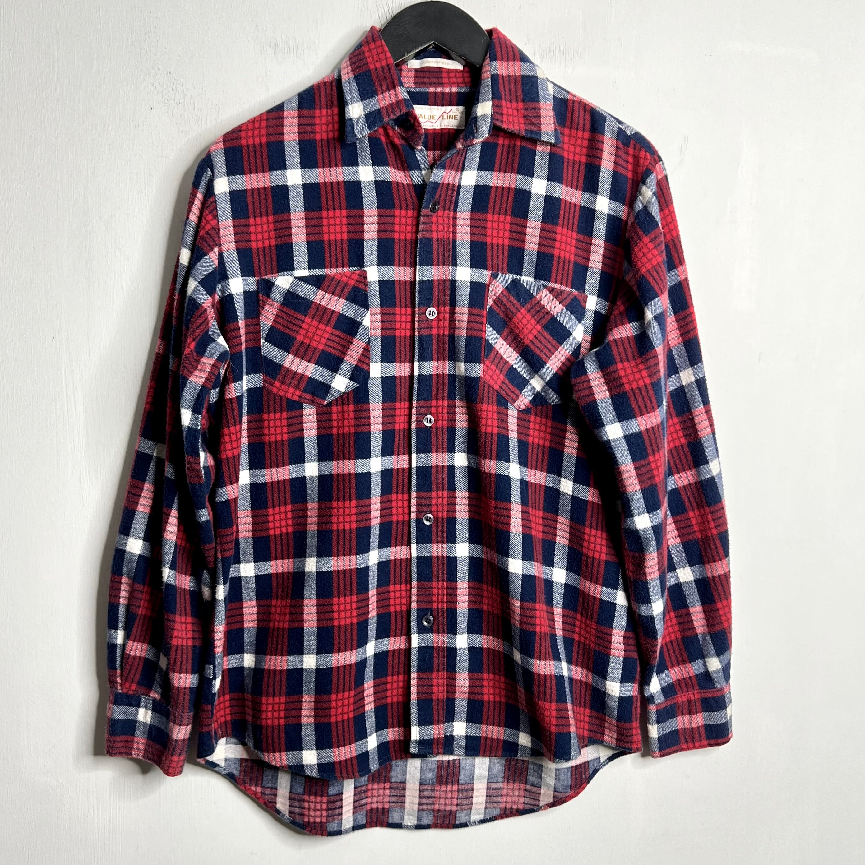 Value Line Flannel Shirt - 1980s - M