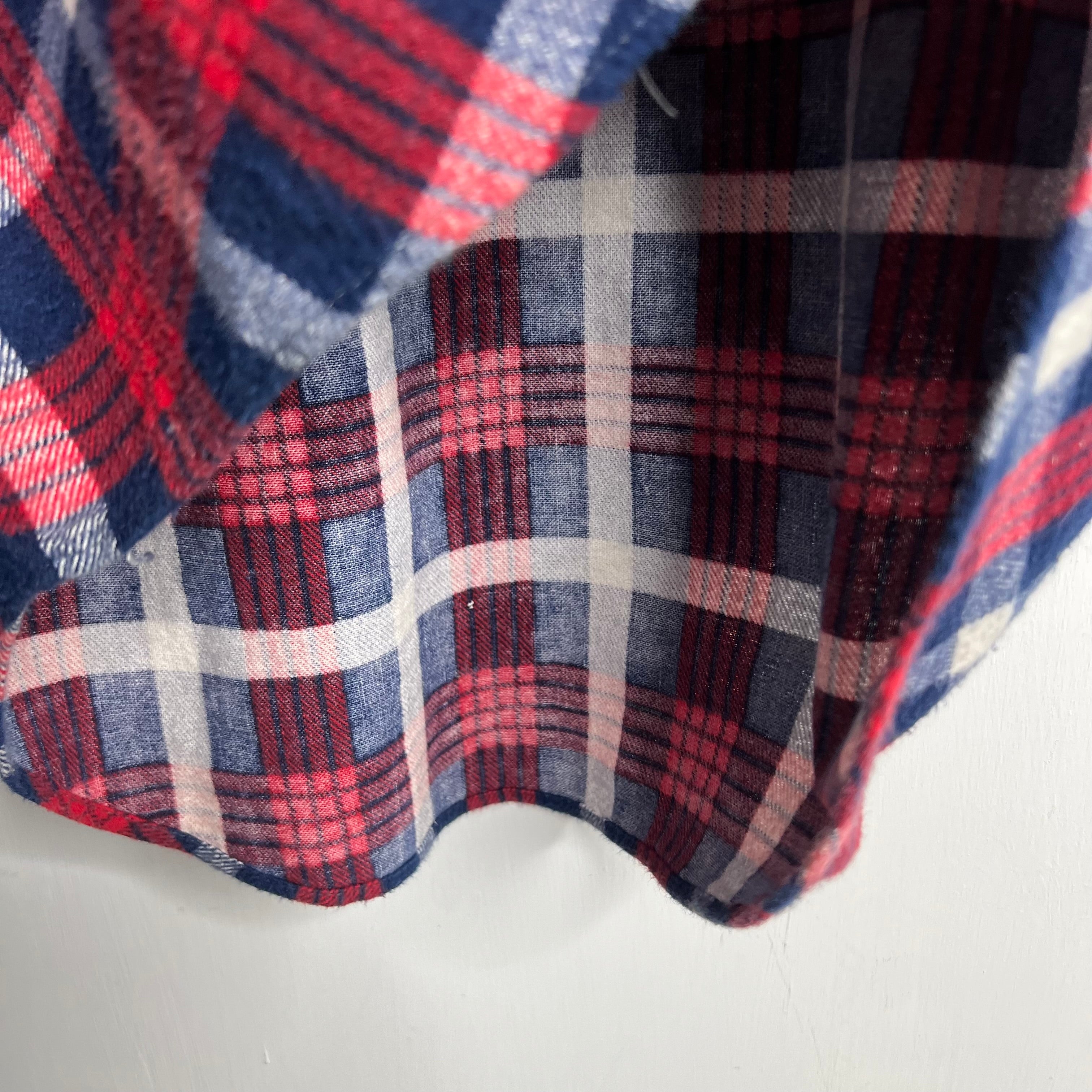 Value Line Flannel Shirt - 1980s - M