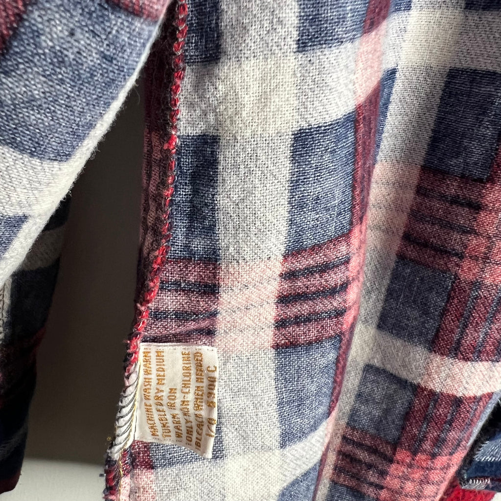 Value Line Flannel Shirt - 1980s - M