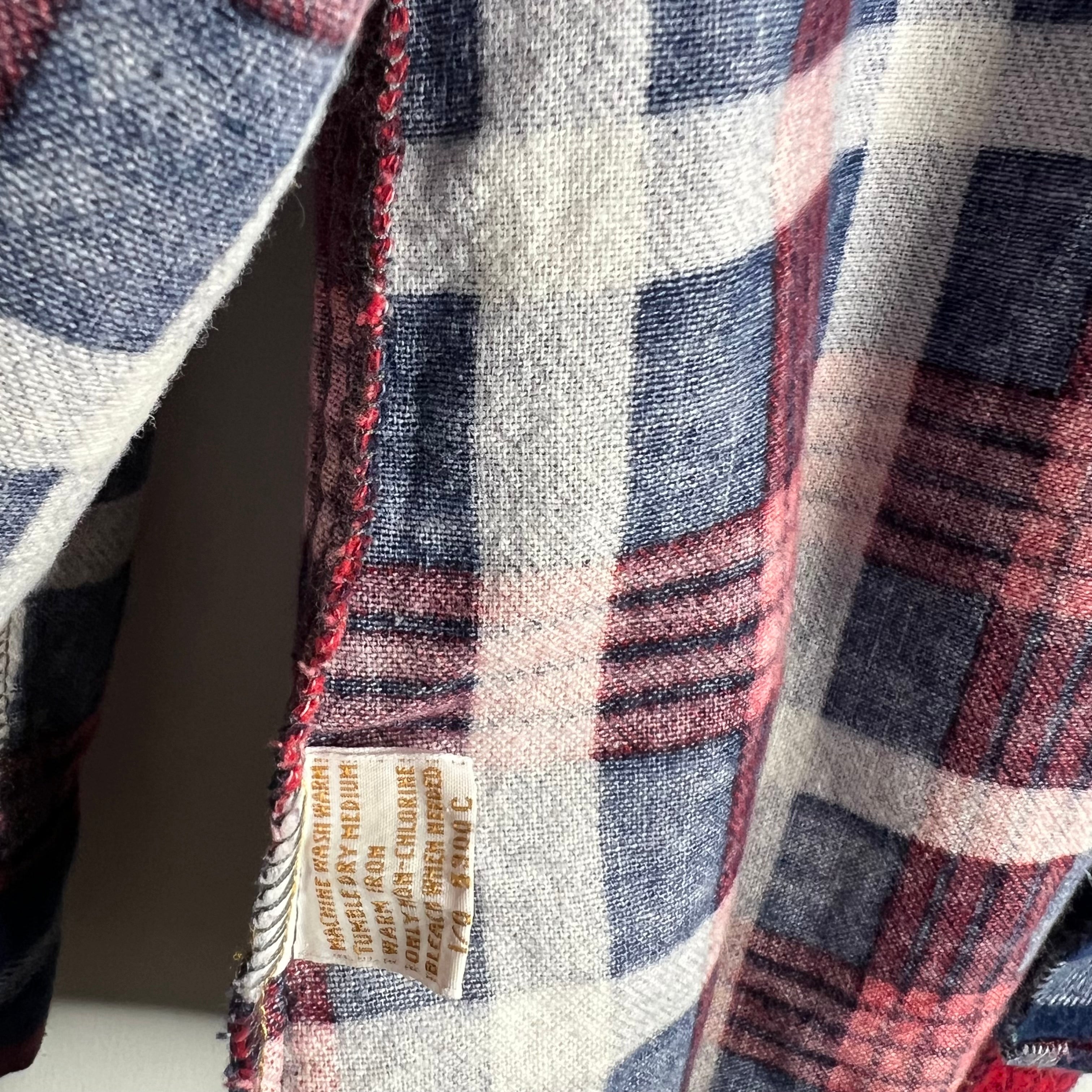 Value Line Flannel Shirt - 1980s - M