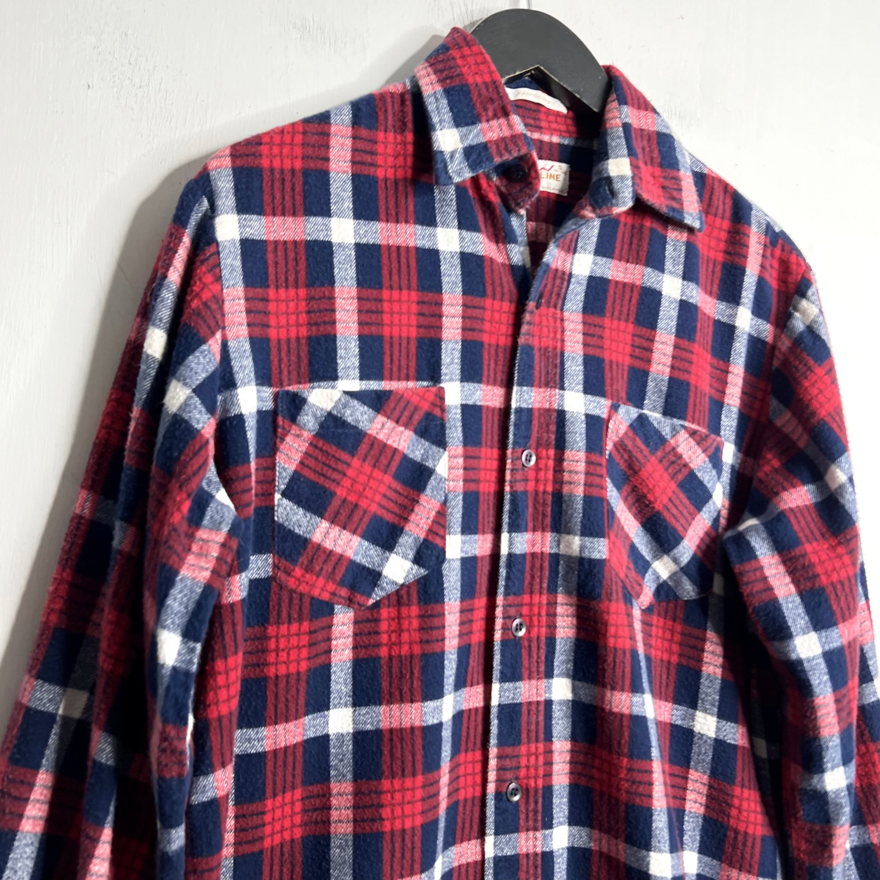 Value Line Flannel Shirt - 1980s - M