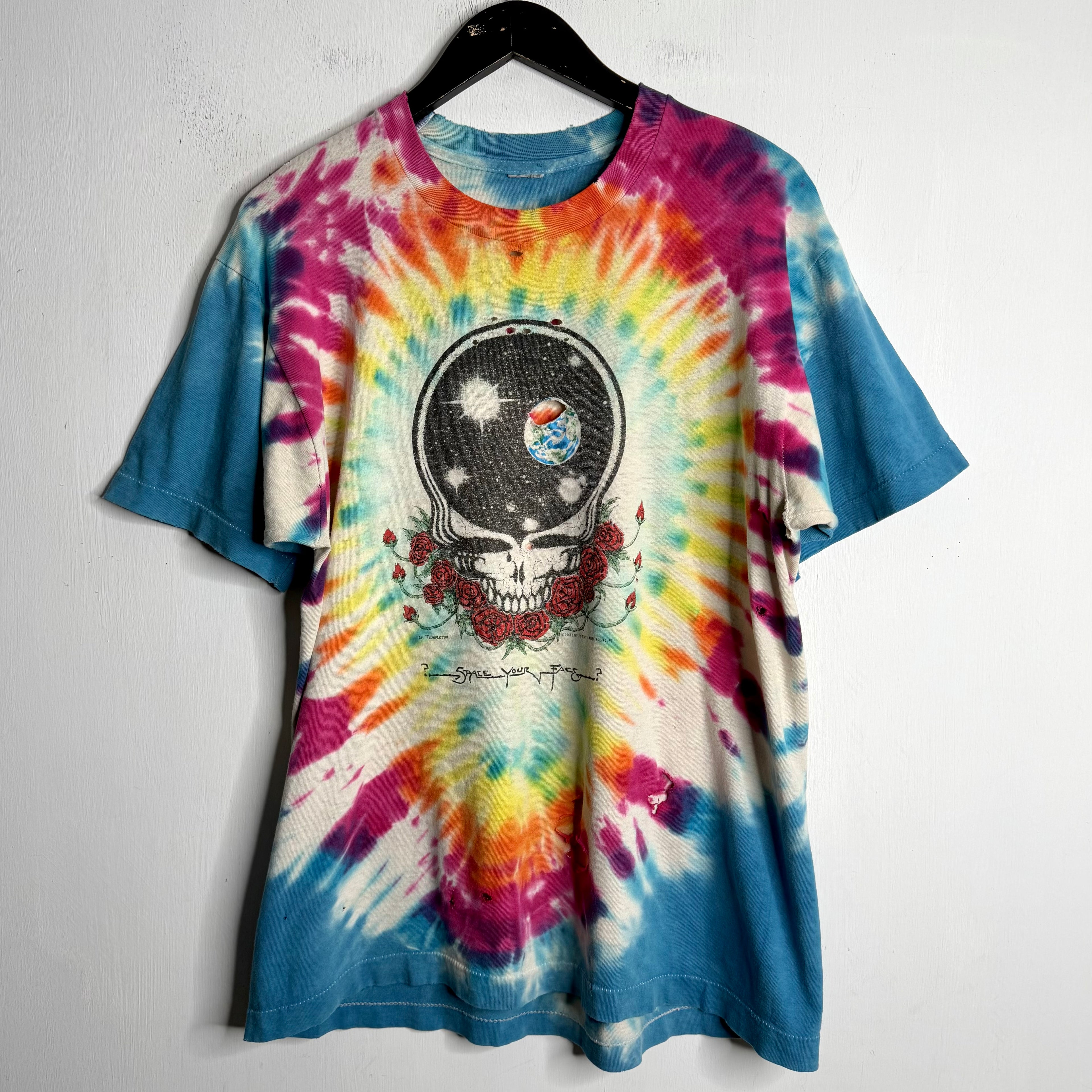 Grateful Dead 'Space Your Face' - 1987 - L/XL