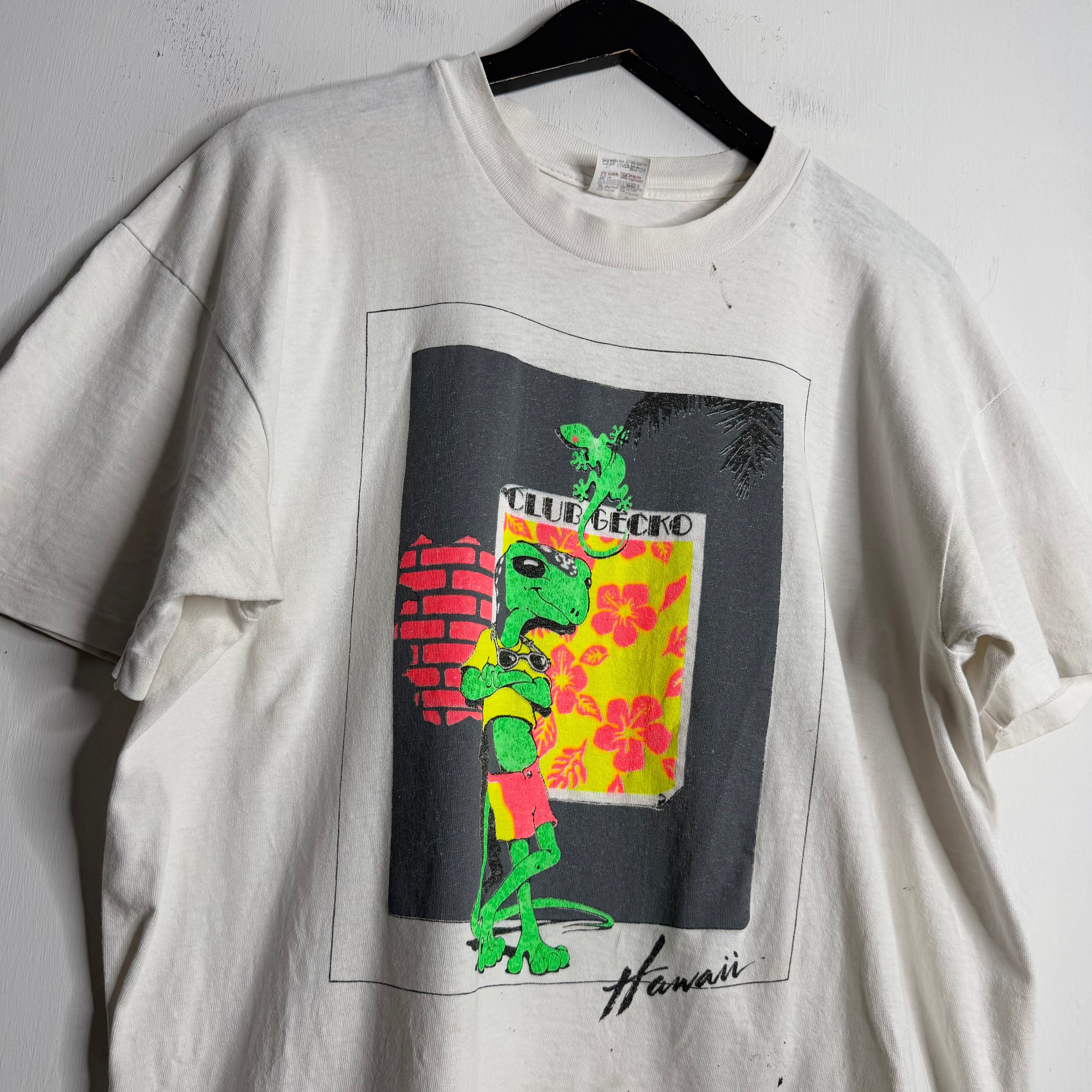 Club Gecko Hawaii - Late 80s - XL/XXL