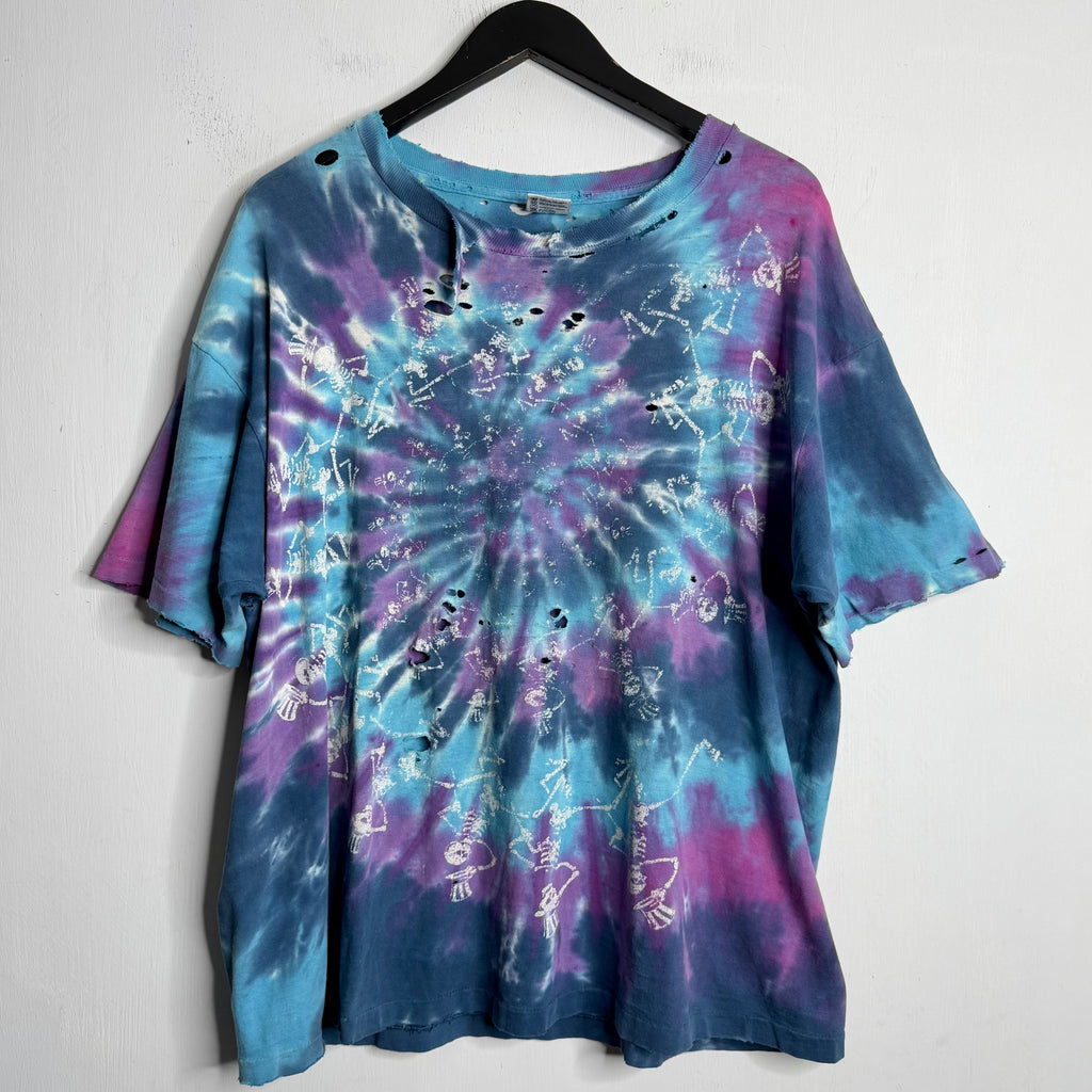Grateful Dead 'Dancing Skeletons' - 1990 - Wide L/XL