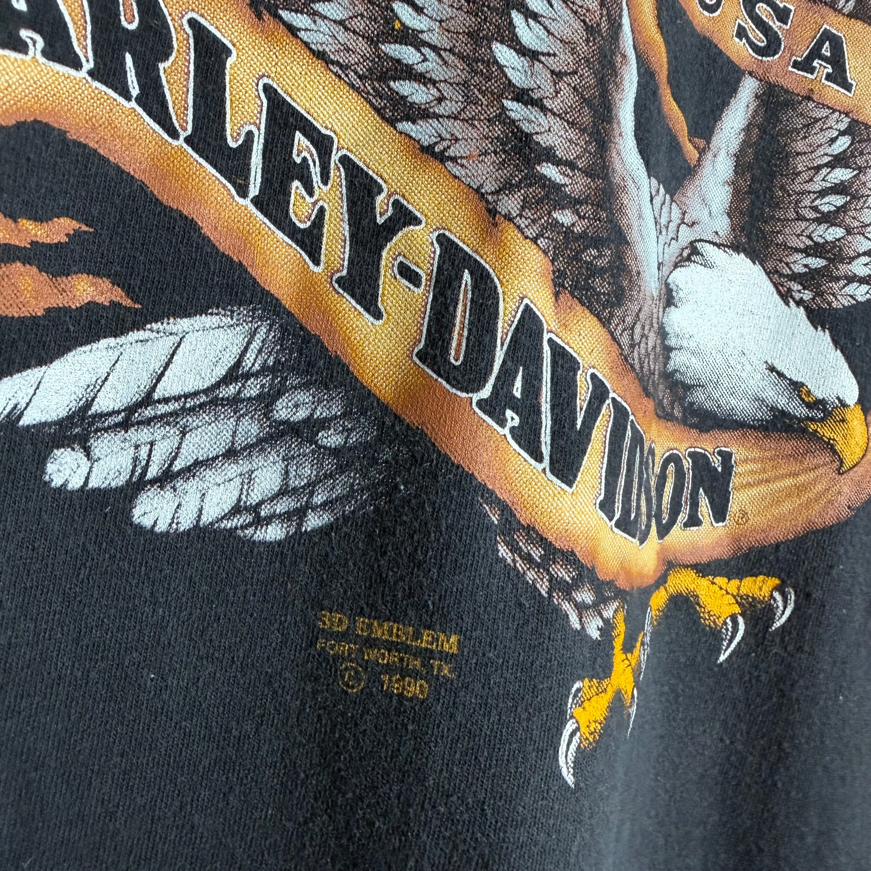 Harley Davidson 'Born In The USA / Road Dog Cycle' - 1990 - XL