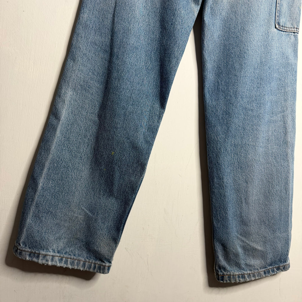 Big Bill Thrashed Double Knee Jeans - 1990s - 32x33