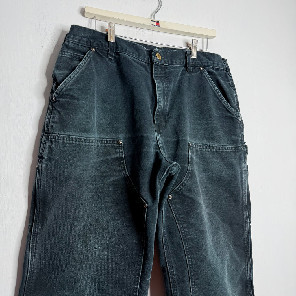 Carhartt Thrashed Double Knee Cutoff Carpenter Pants - Late 90s - 35