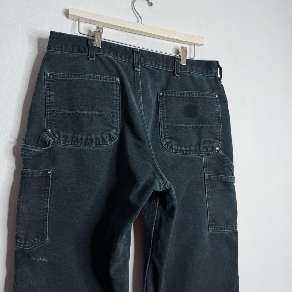 Carhartt Thrashed Double Knee Cutoff Carpenter Pants - Late 90s - 35