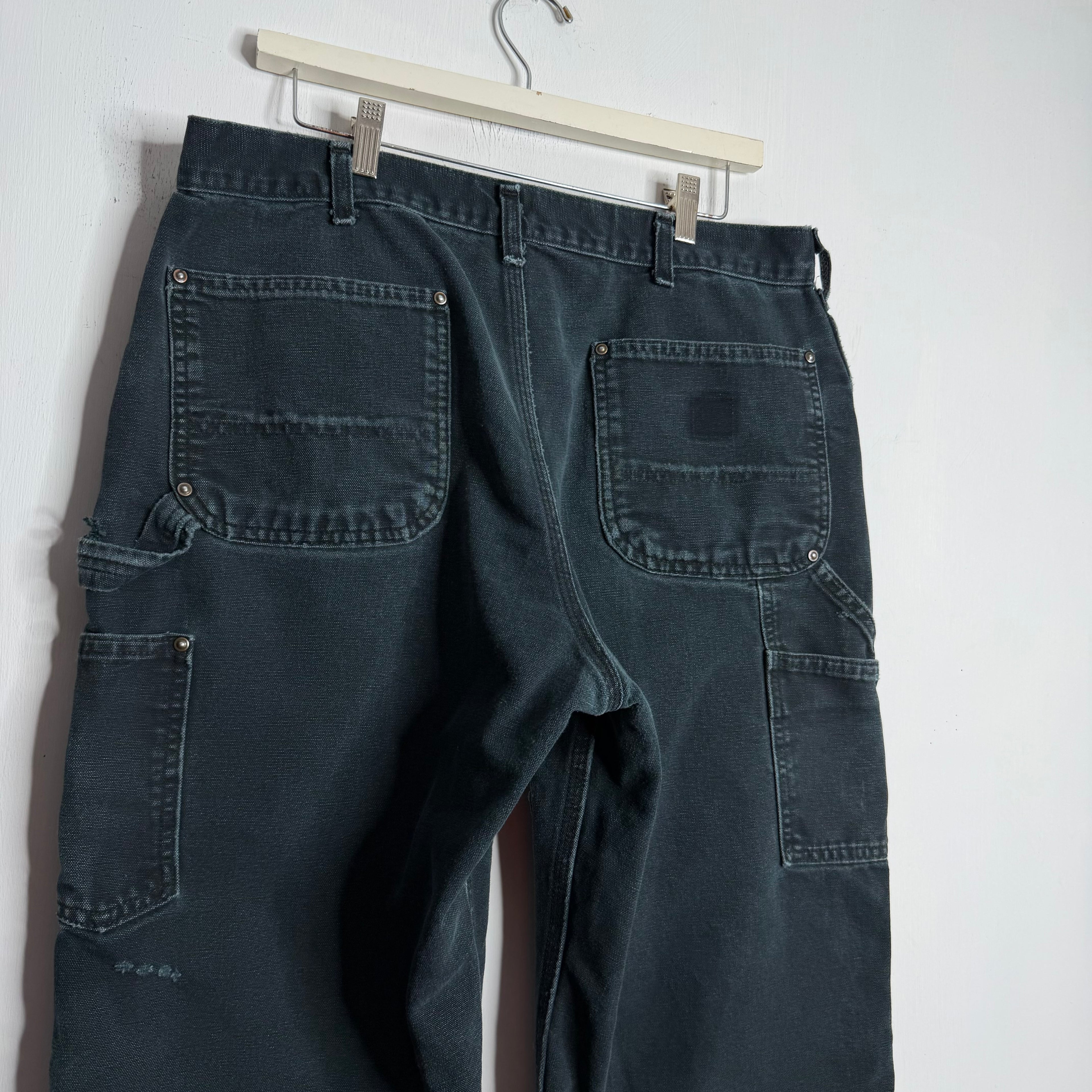Carhartt Thrashed Double Knee Cutoff Carpenter Pants - Late 90s - 35