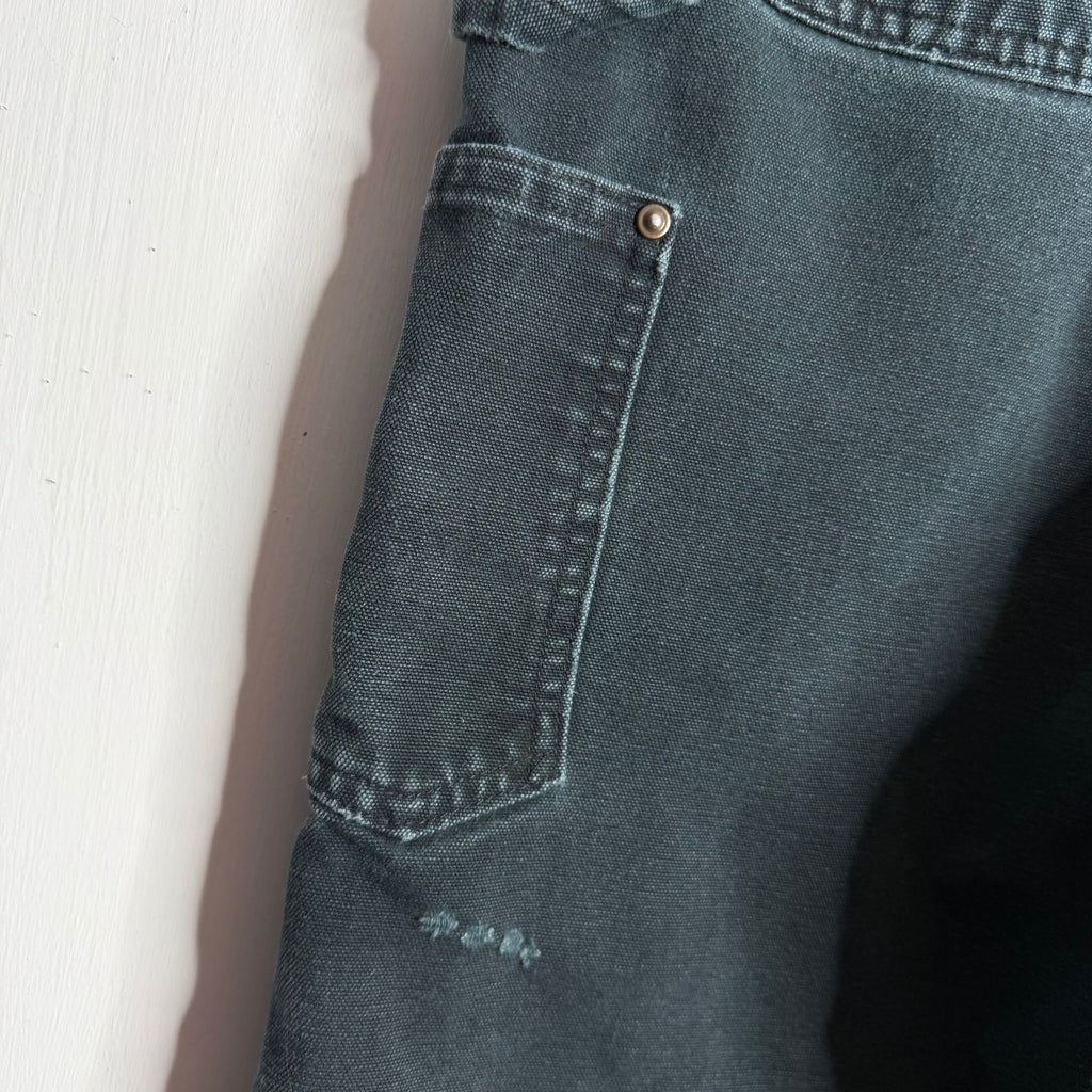 Carhartt Thrashed Double Knee Cutoff Carpenter Pants - Late 90s - 35