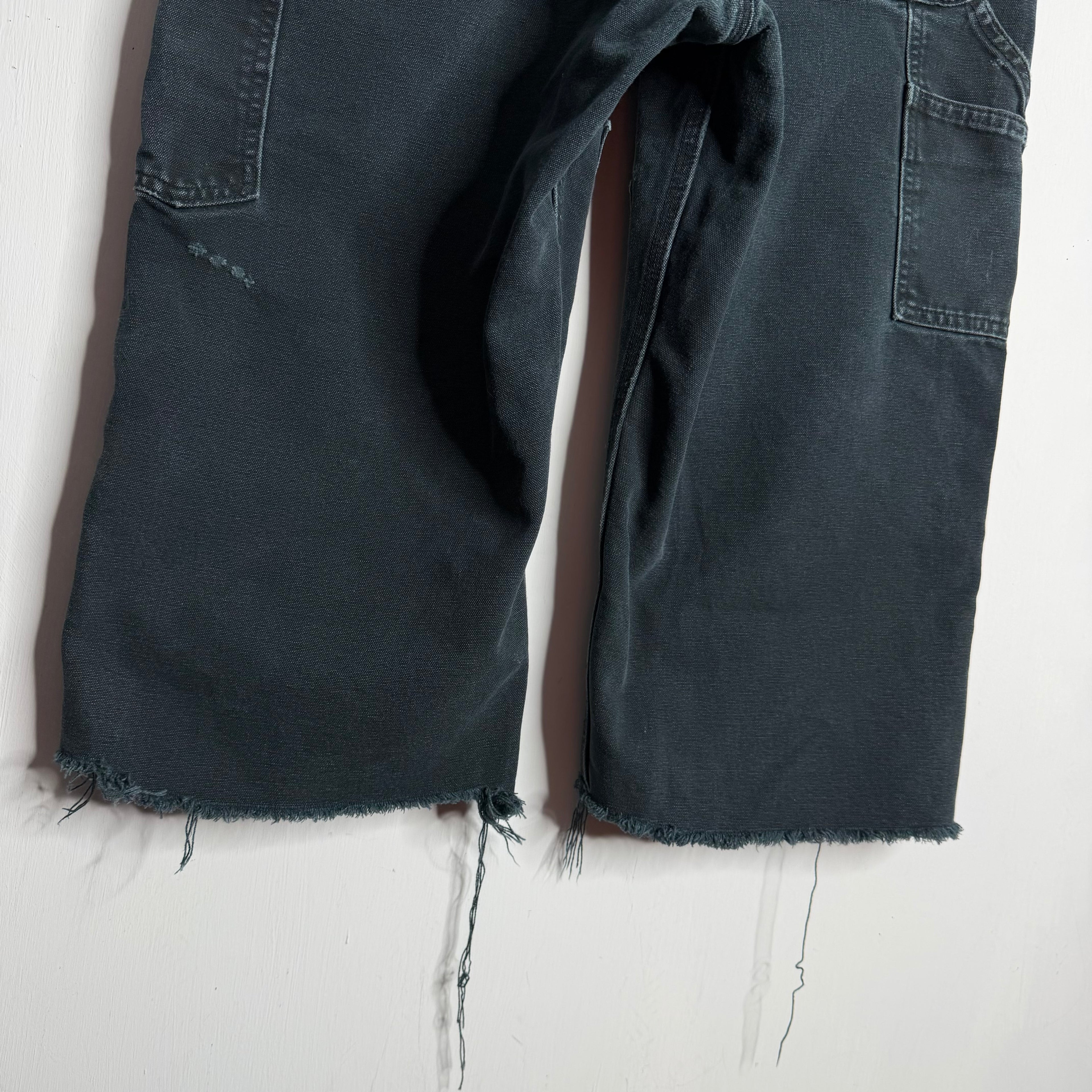 Carhartt Thrashed Double Knee Cutoff Carpenter Pants - Late 90s - 35