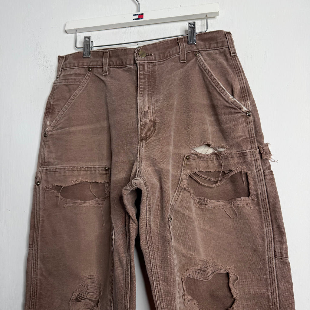 Carhartt Thrashed Double Knee Carpenter Pants - 1990s - 32x31