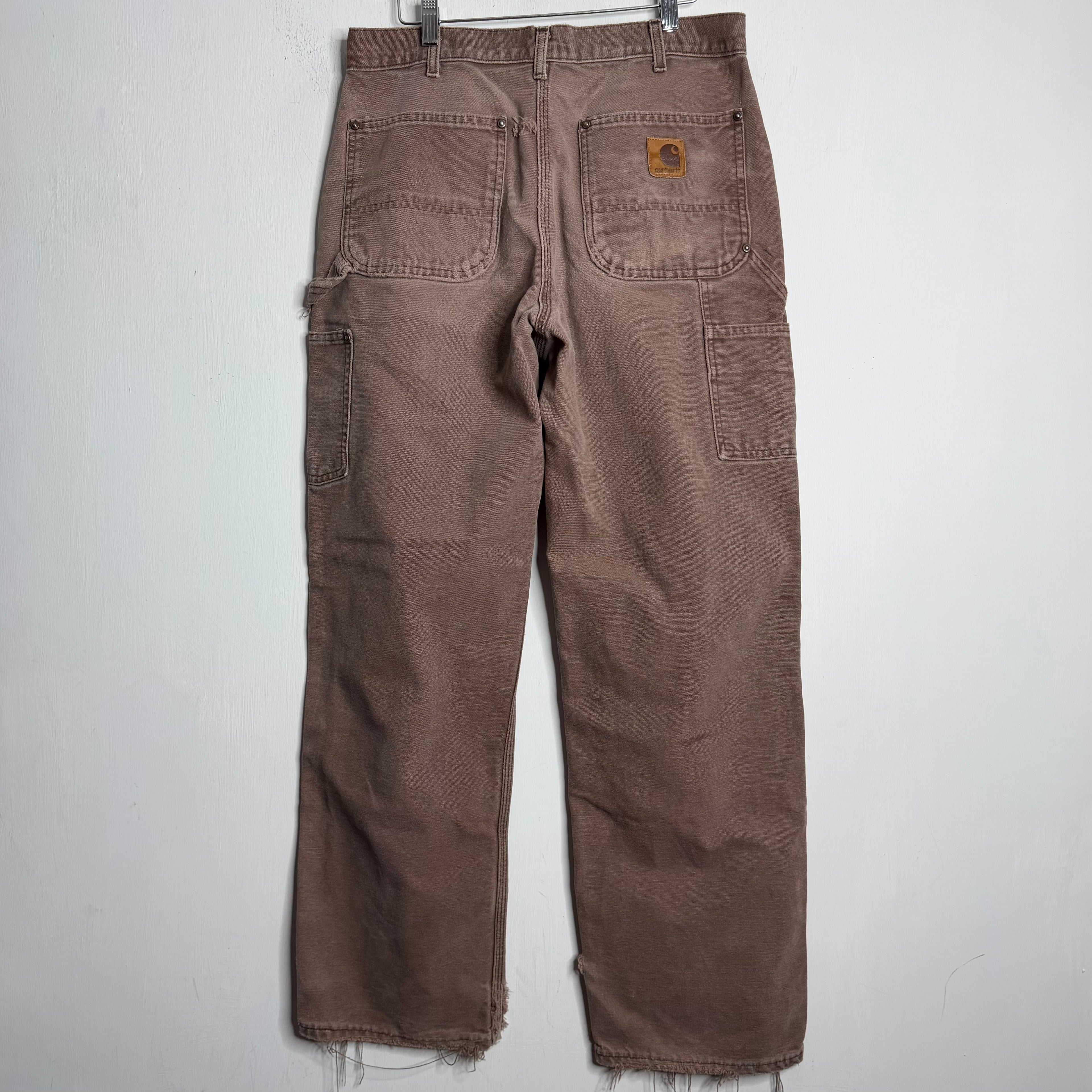 Carhartt Thrashed Double Knee Carpenter Pants - 1990s - 32x31