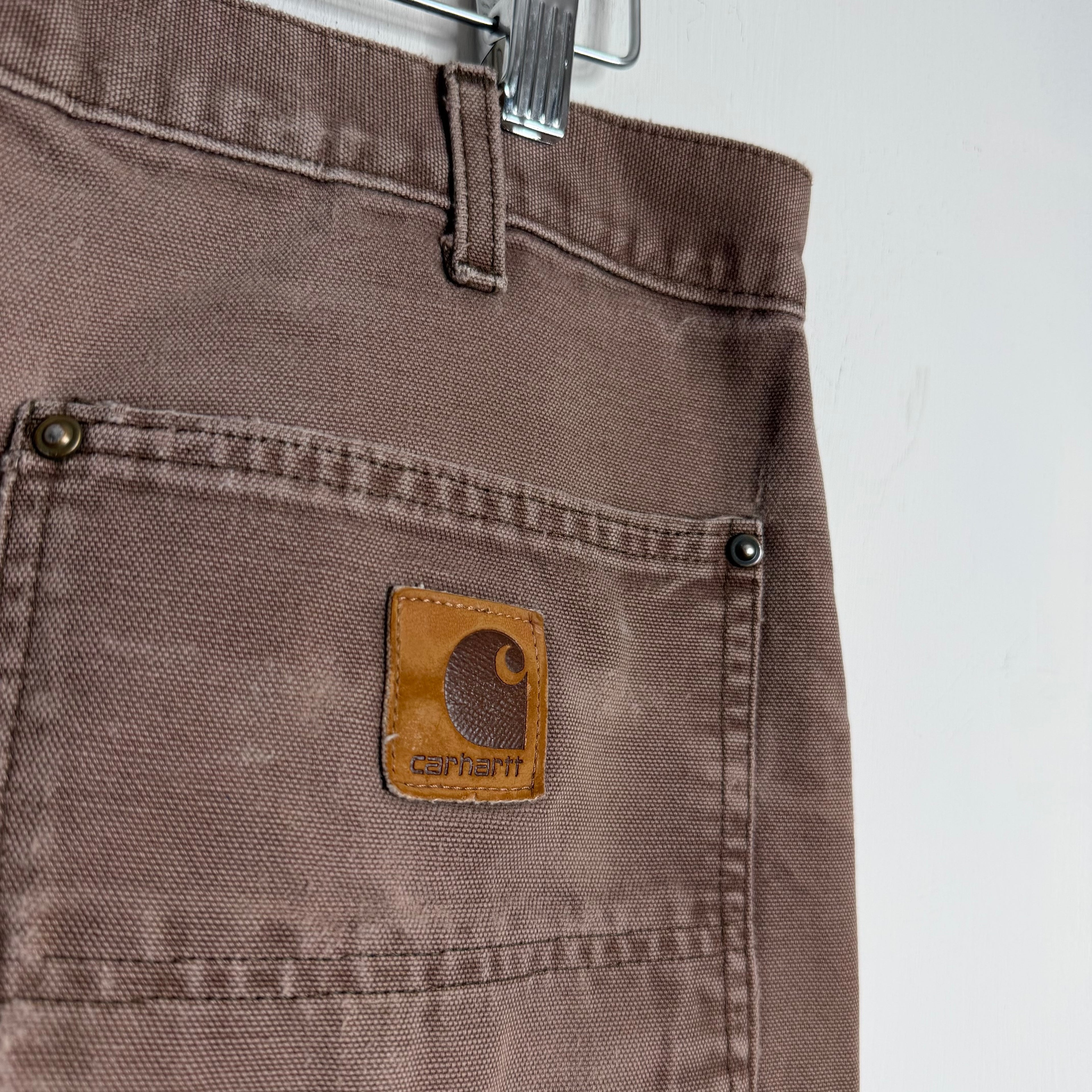 Carhartt Thrashed Double Knee Carpenter Pants - 1990s - 32x31