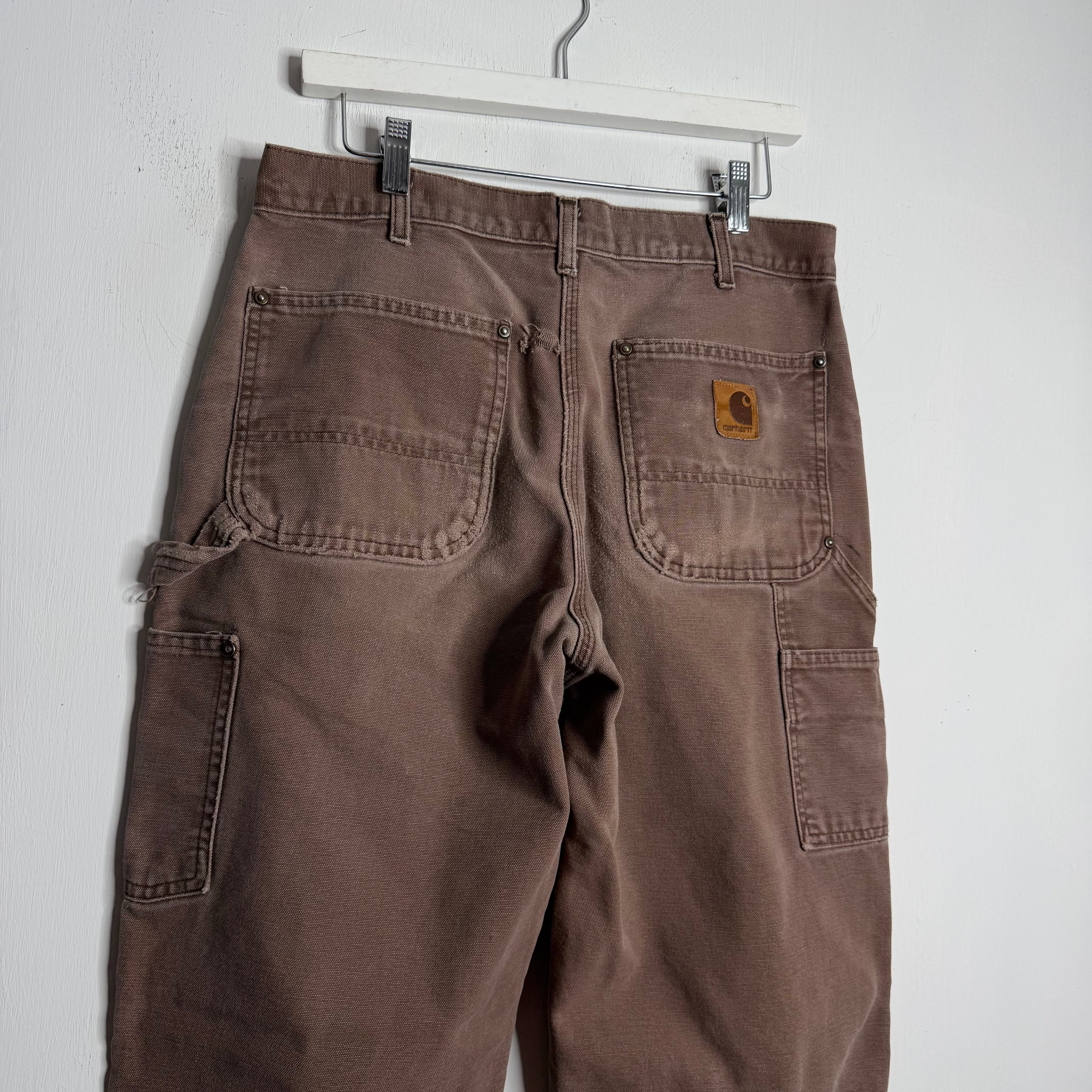 Carhartt Thrashed Double Knee Carpenter Pants - 1990s - 32x31