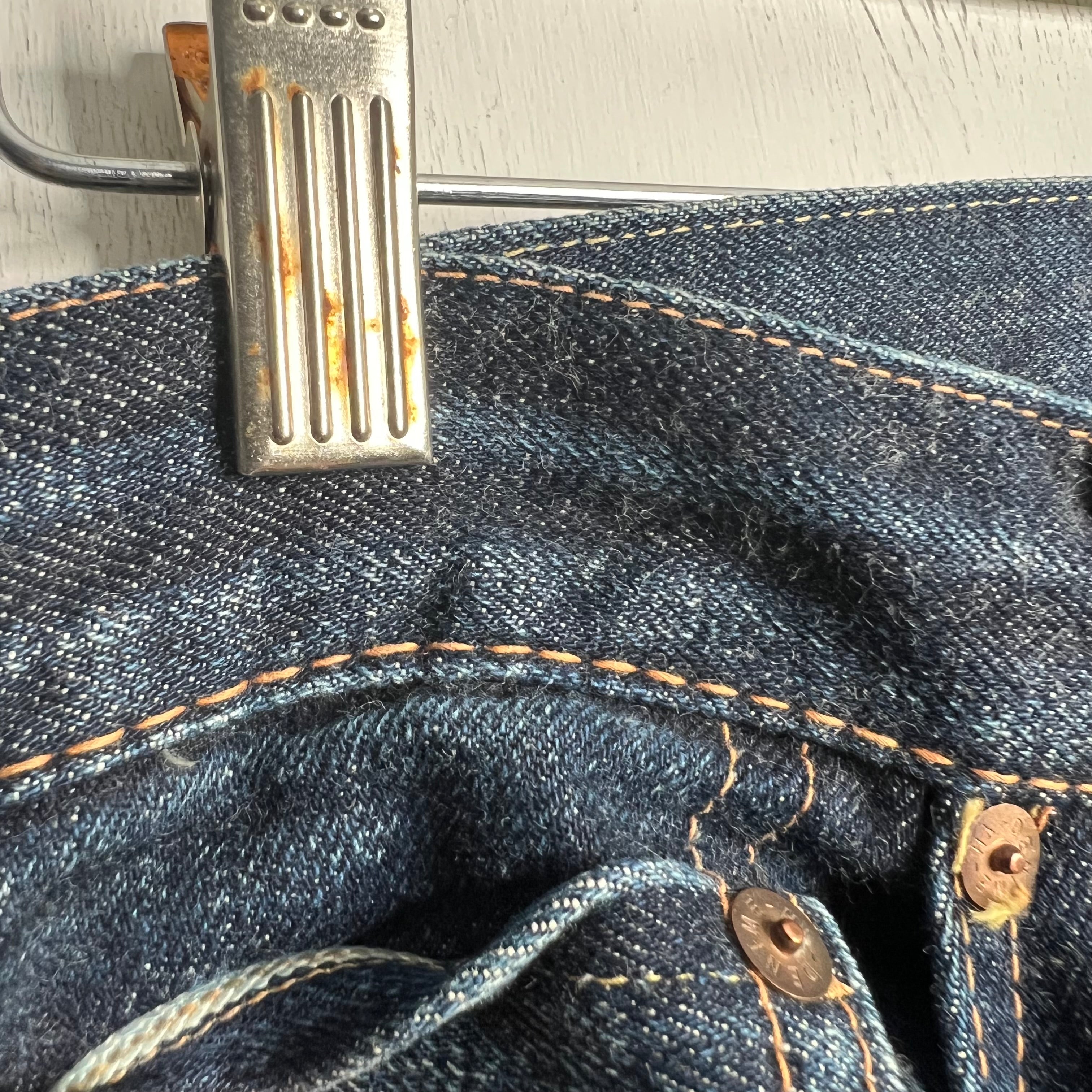Denime Japanese Denim Redlines - 1990s - 32x34