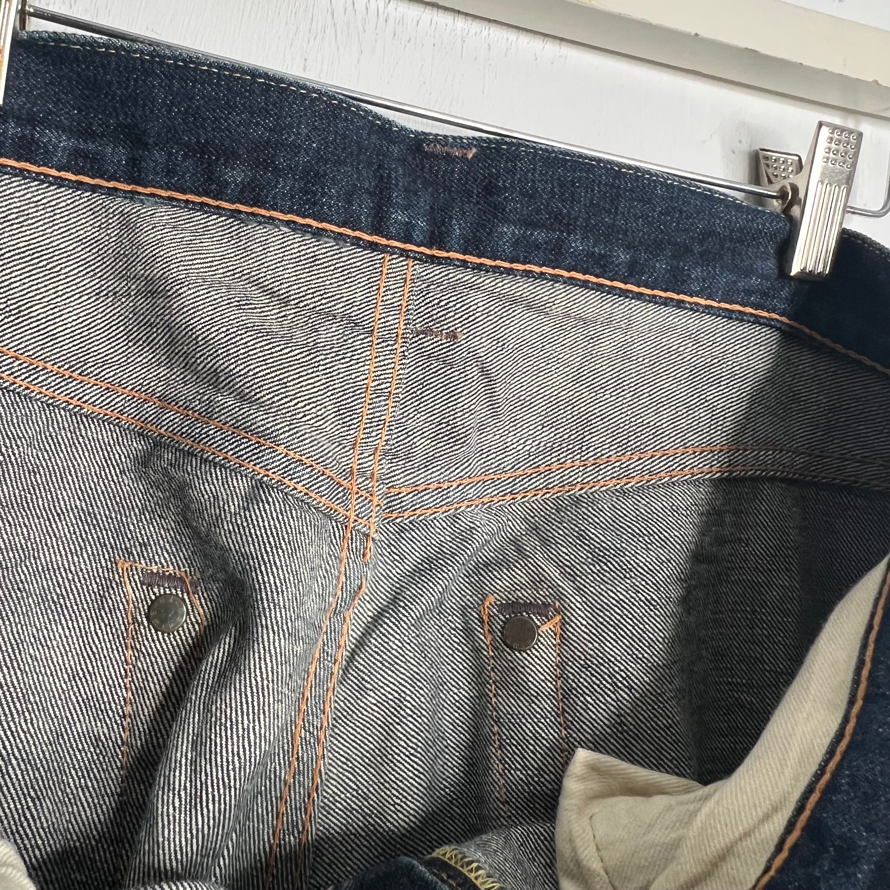 Denime Japanese Denim Redlines - 1990s - 32x34