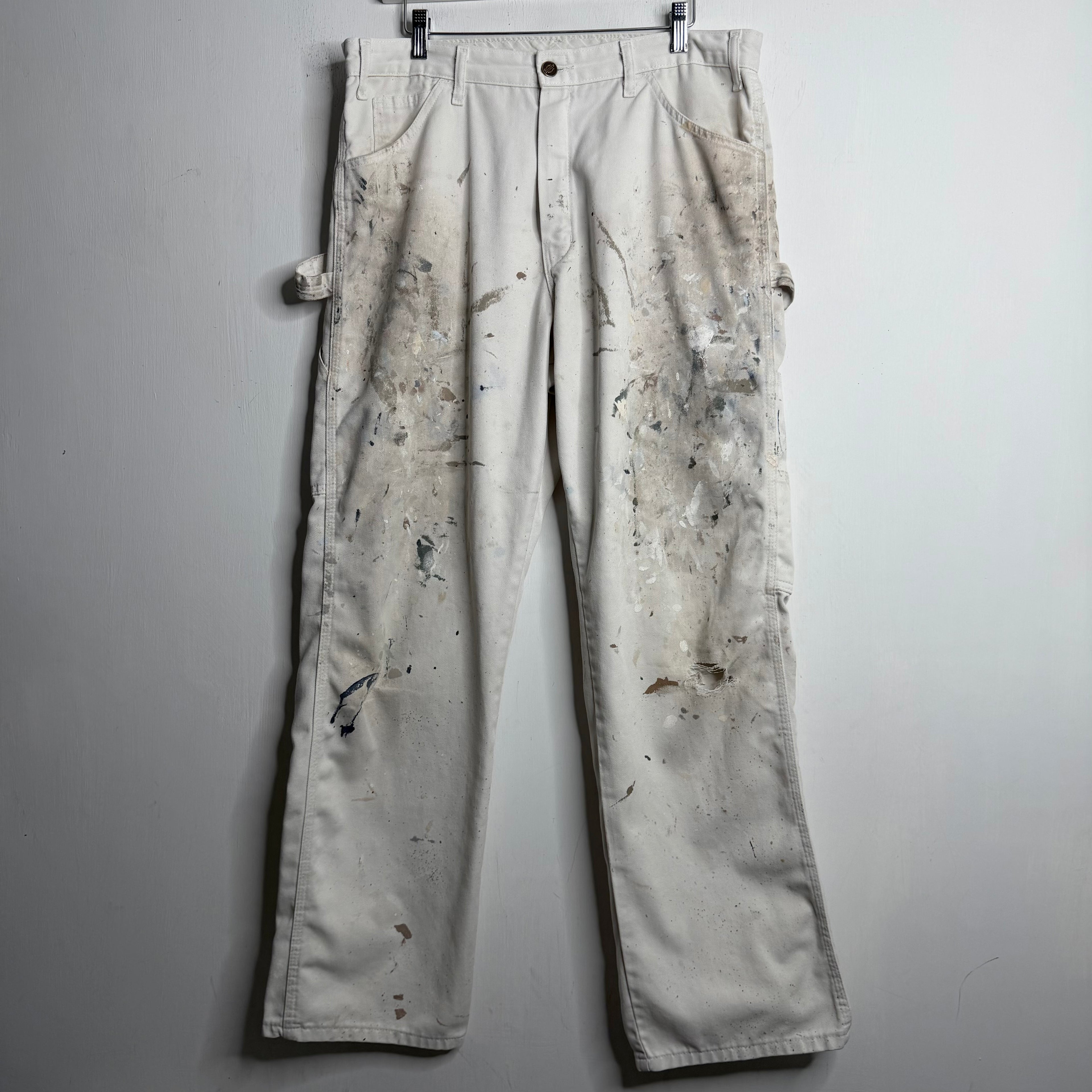 Dickies Painted Carpenter Pants - 1990s - 34x30.5