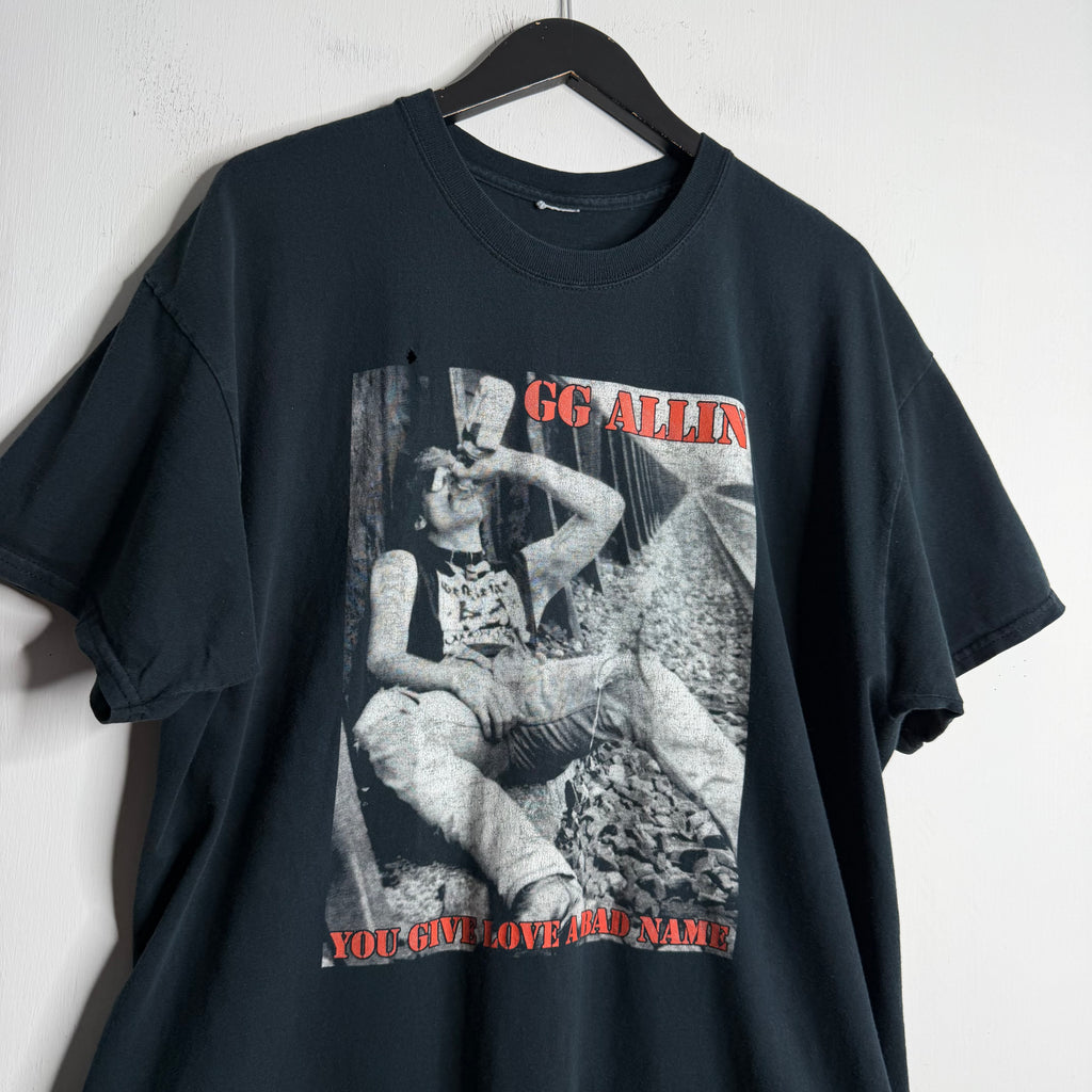 G.G. Allin 'You Give Love A Bad Name' - Late 90s - XL/XXL