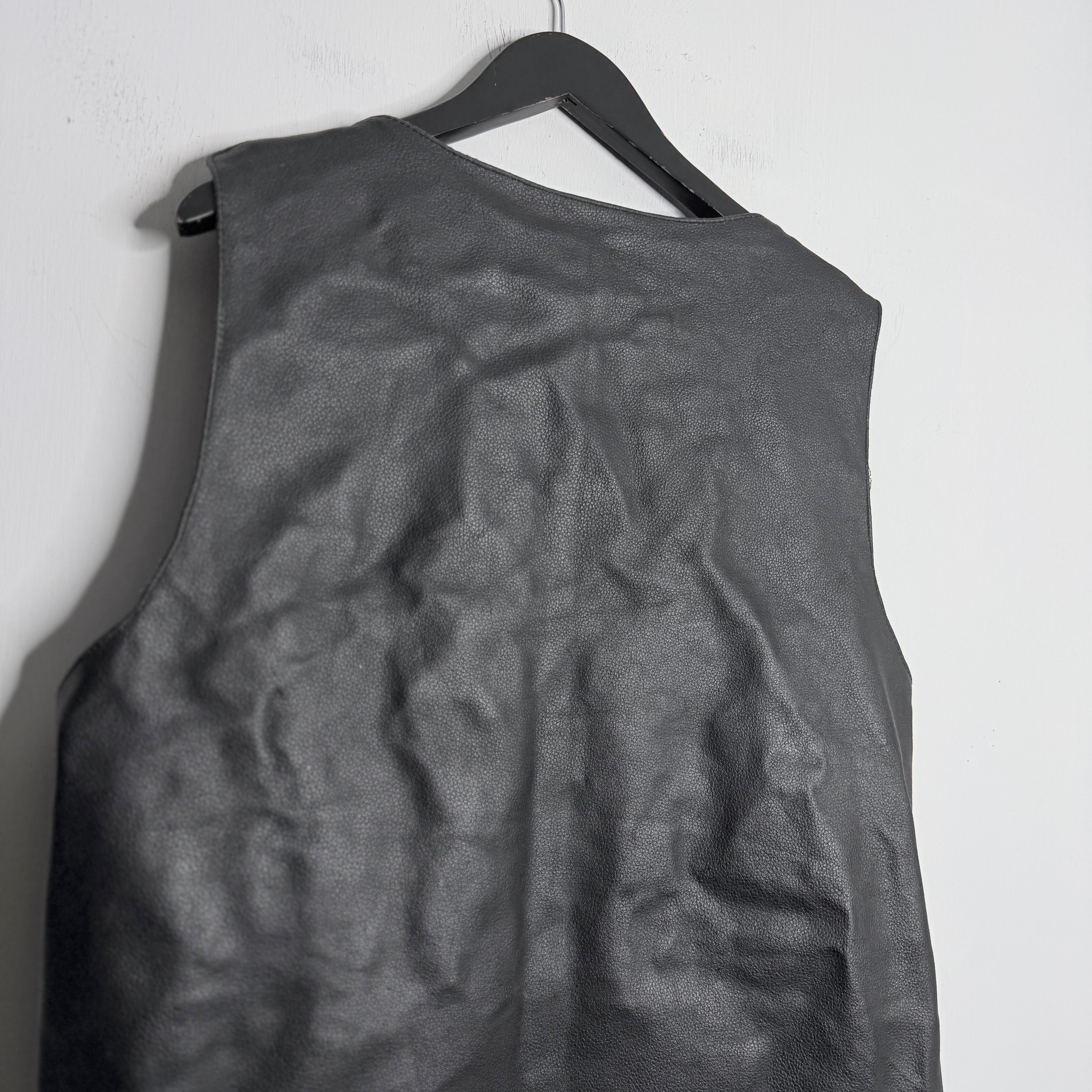 Tactical Leather Vest - 1990s - M - XXL