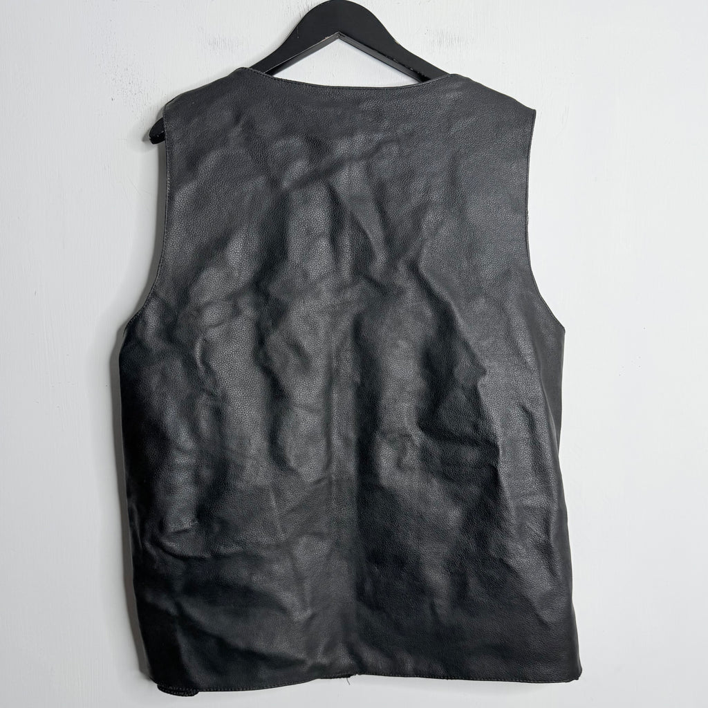 Tactical Leather Vest - 1990s - M - XXL