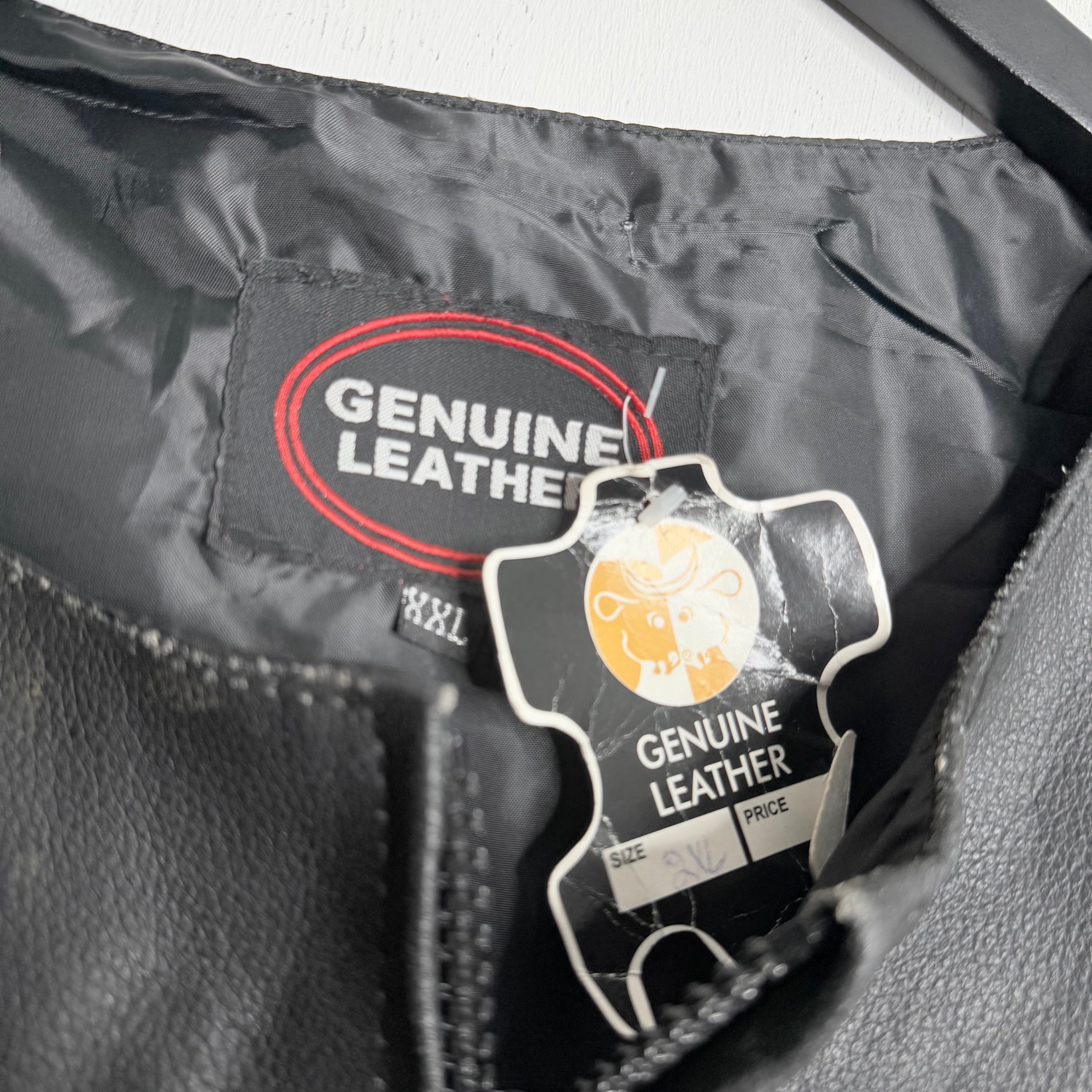 Tactical Leather Vest - 1990s - M - XXL