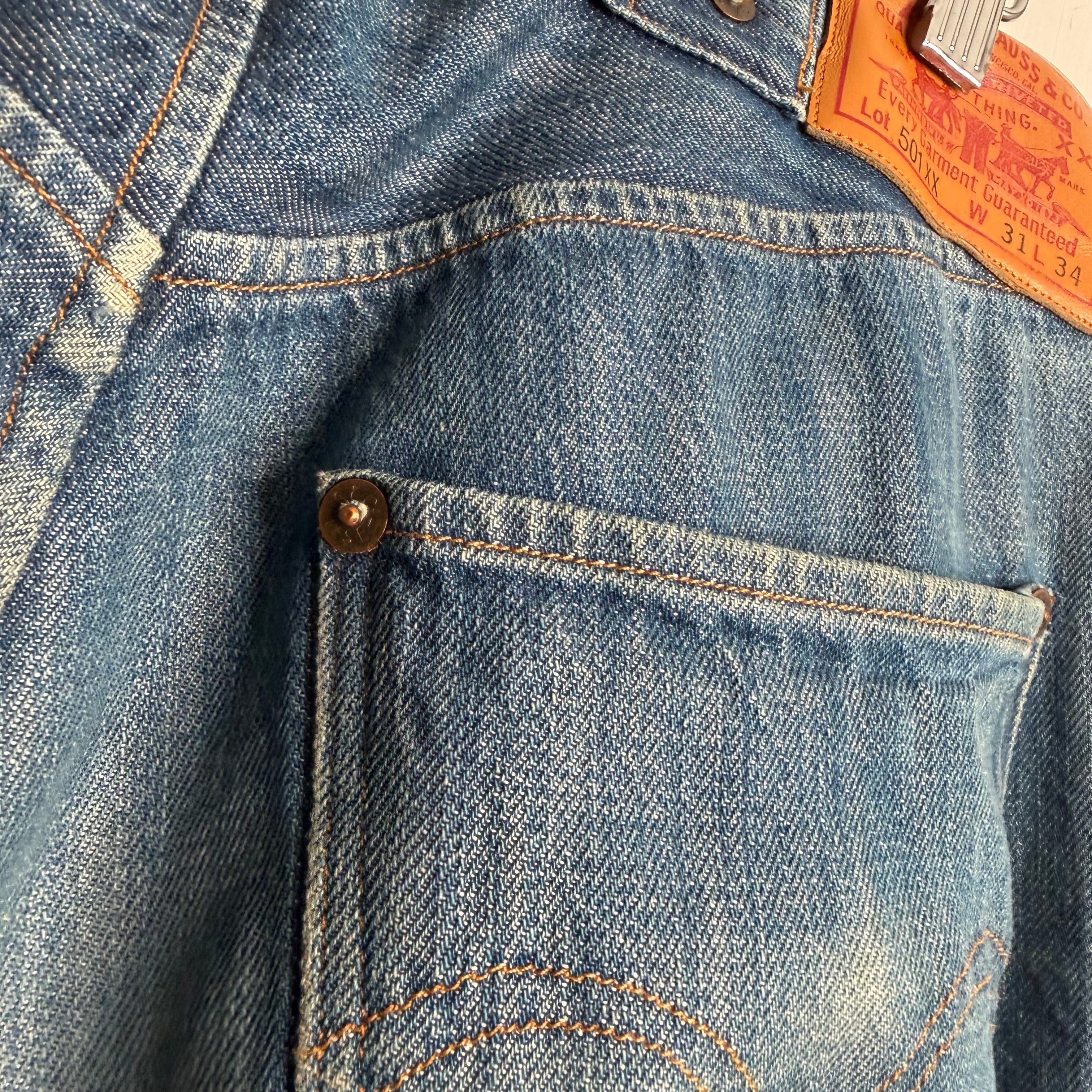 Levi's LVC 1890 501 Buckleback Repros - Early 00s - 29x30