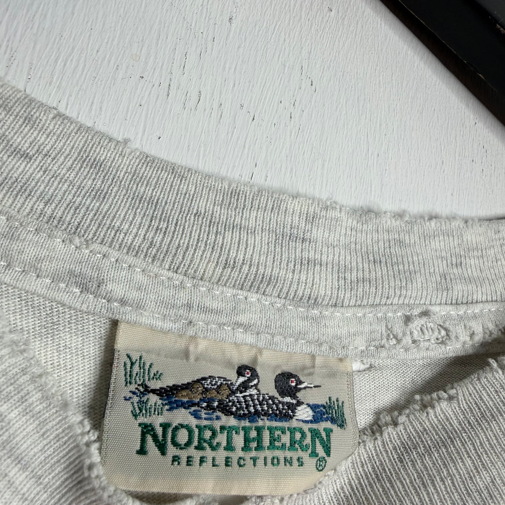 Northern Reflections 'Flower Scene' - Early 90s - L/XL