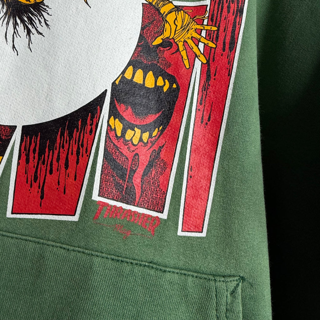 Pushead x Thrasher Mag Hoodie - 1990s - XXL