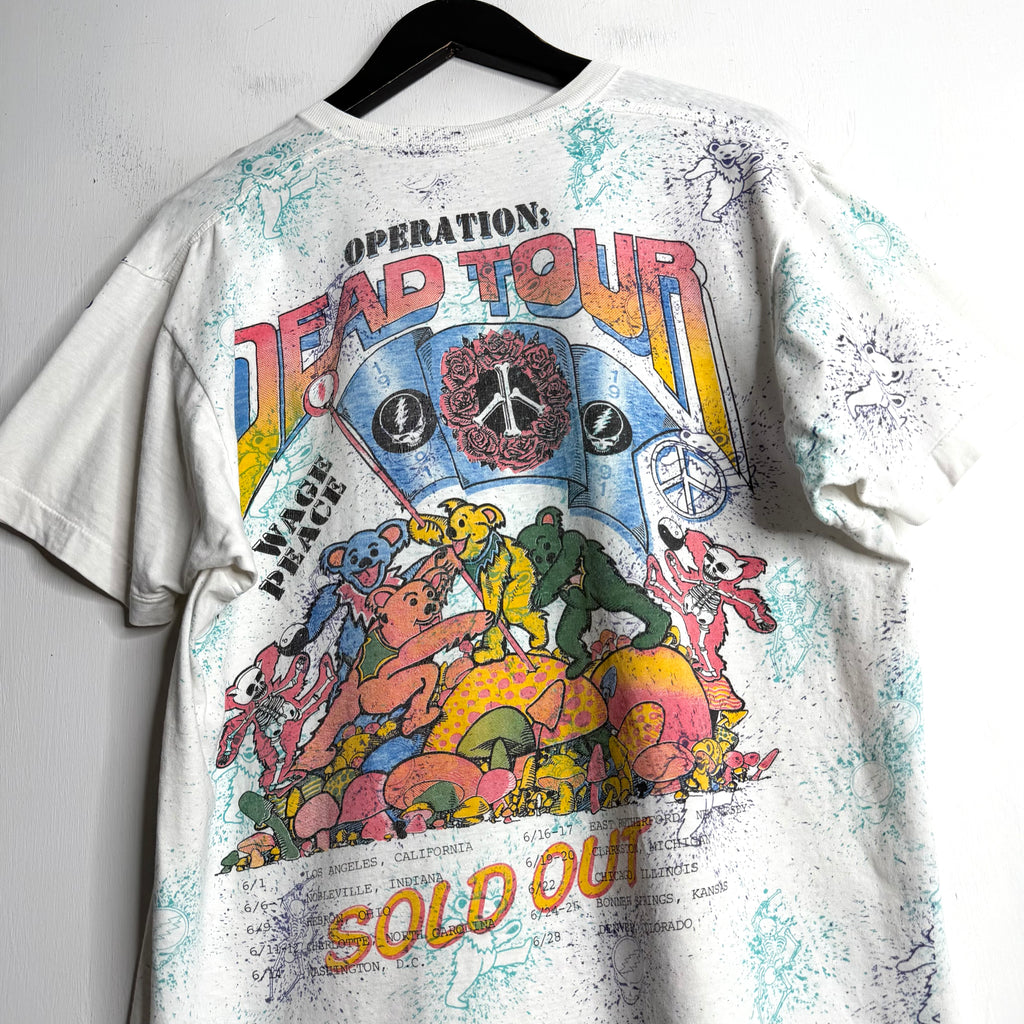 Grateful Dead 'Without A Net / Wage Peace Summer Tour' - 1991 - XL